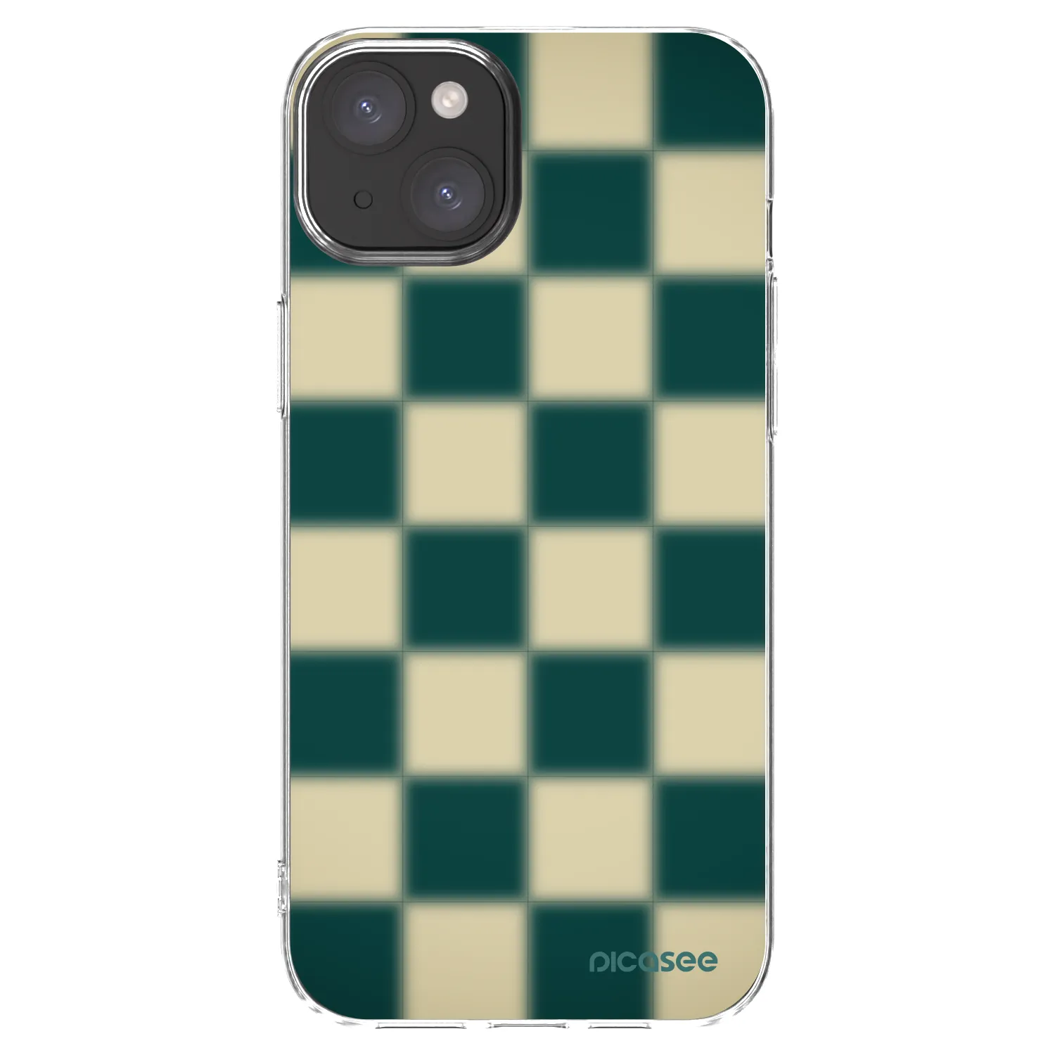 Picasee silikonski prozorni ovitek za Apple iPhone 15 Plus - Shadow Chess