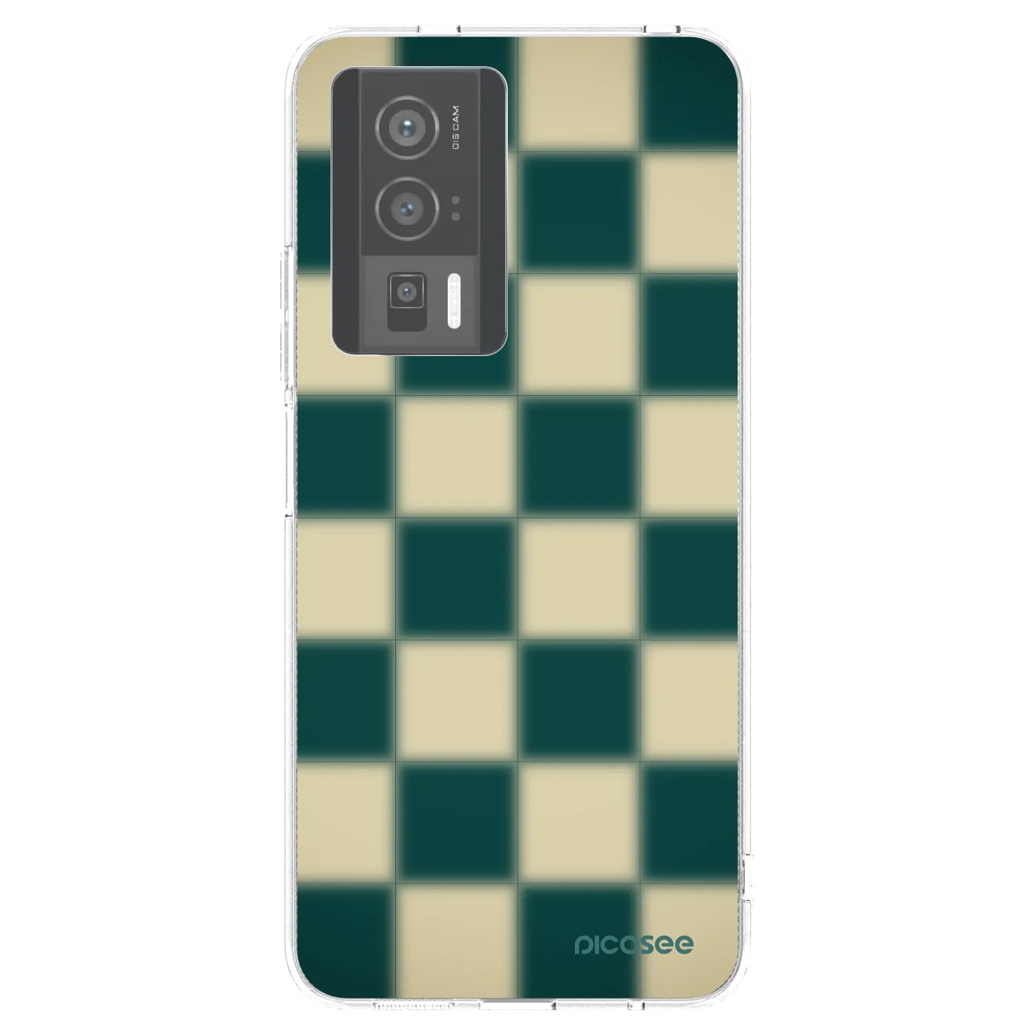 Picasee silikonski prozorni ovitek za Xiaomi Poco F5 Pro 5G - Shadow Chess