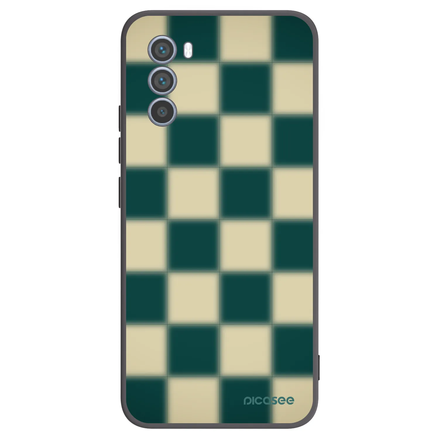 Picasee silikonski črni ovitek za Motorola Moto G62 - Shadow Chess