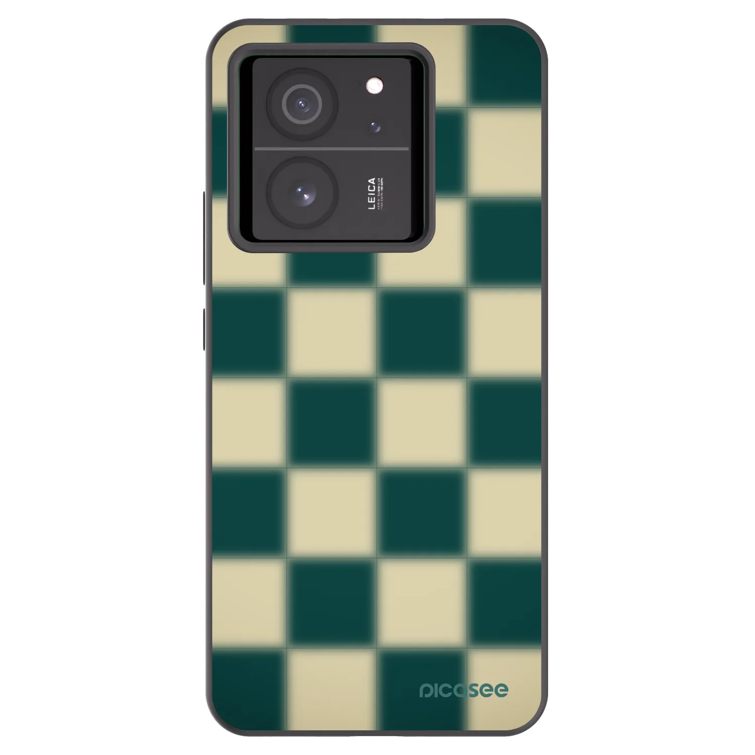 Picasee silikonski črni ovitek za Xiaomi 13T - Shadow Chess