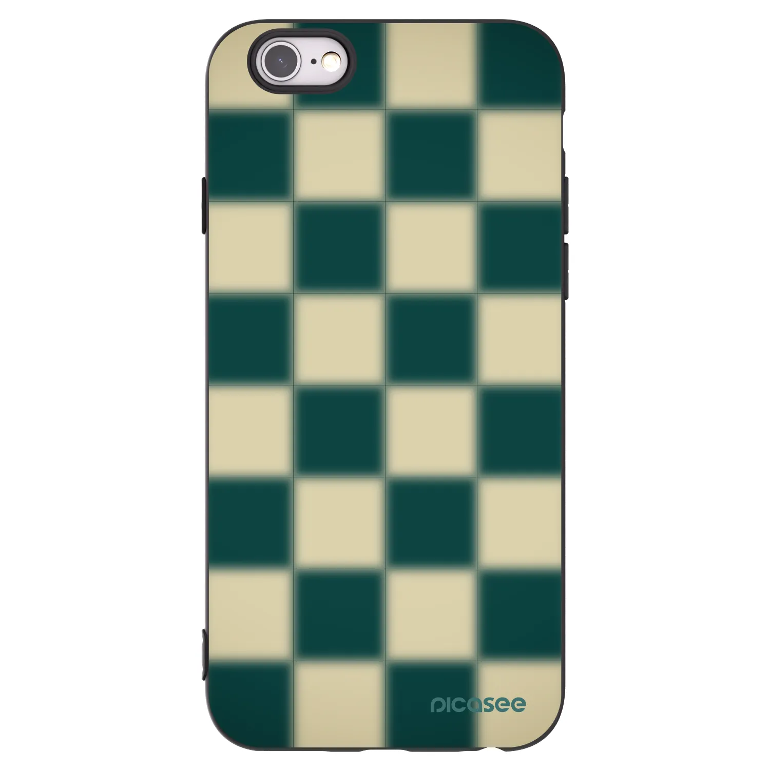 Picasee silikonski črni ovitek za Apple iPhone 6/6S - Shadow Chess