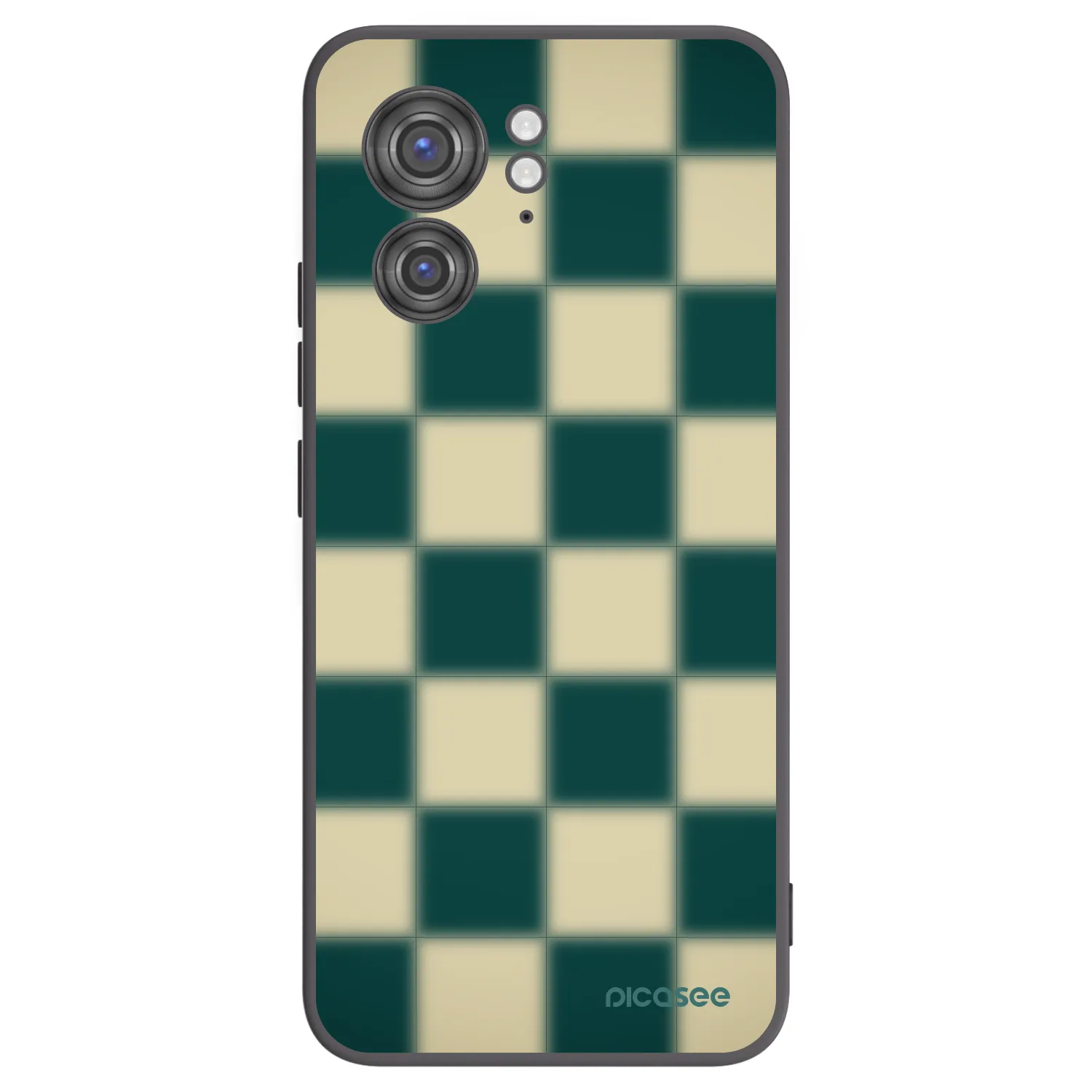 Picasee silikonski črni ovitek za Motorola Edge 40 - Shadow Chess