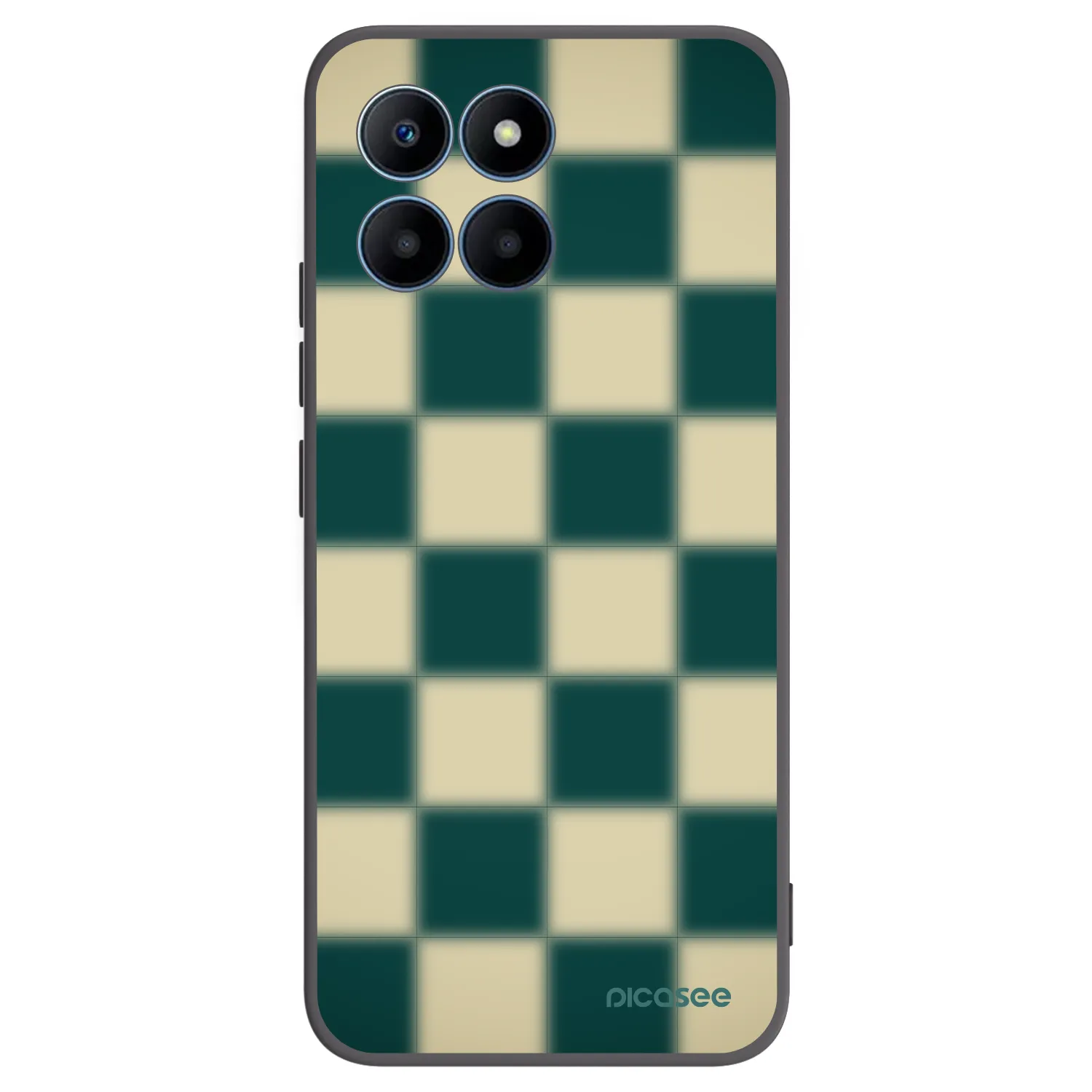 Picasee silikonski črni ovitek za Honor 70 Lite - Shadow Chess