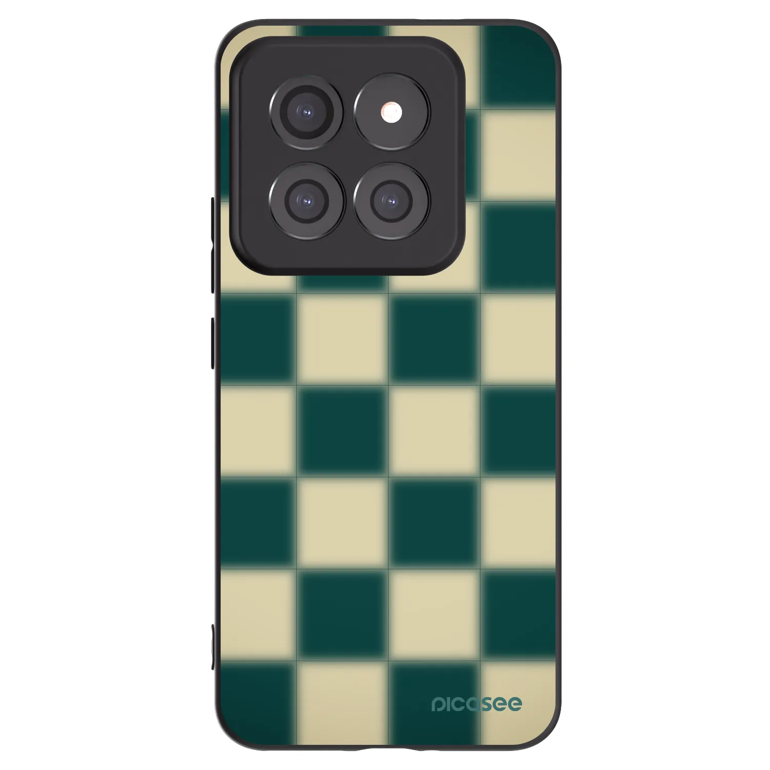 Picasee silikonski črni ovitek za Xiaomi 14 Pro - Shadow Chess