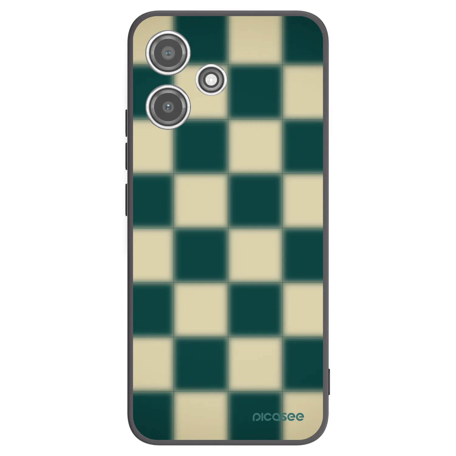 Picasee silikonski črni ovitek za Xiaomi Redmi 12 5G - Shadow Chess