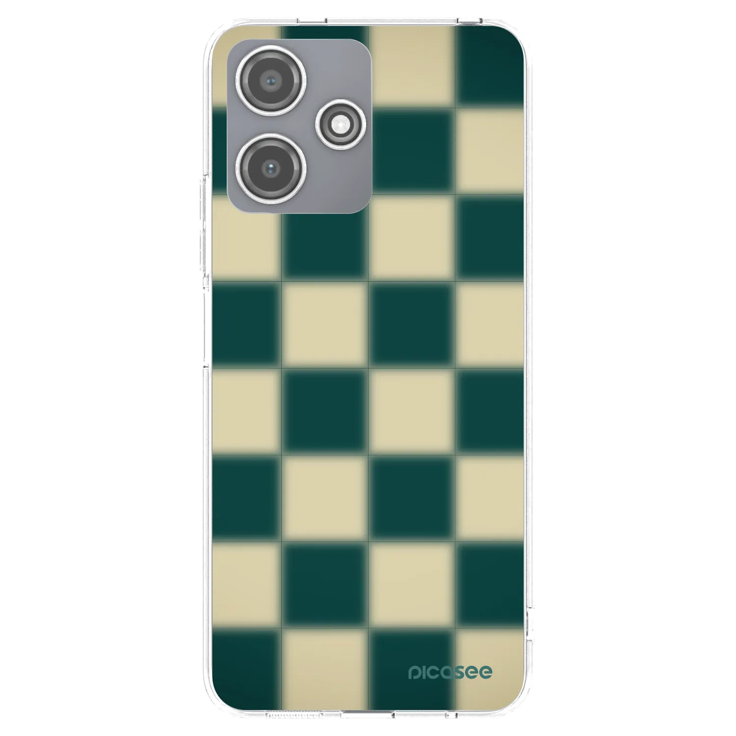 Picasee silikonski prozorni ovitek za Xiaomi Redmi 12 5G - Shadow Chess