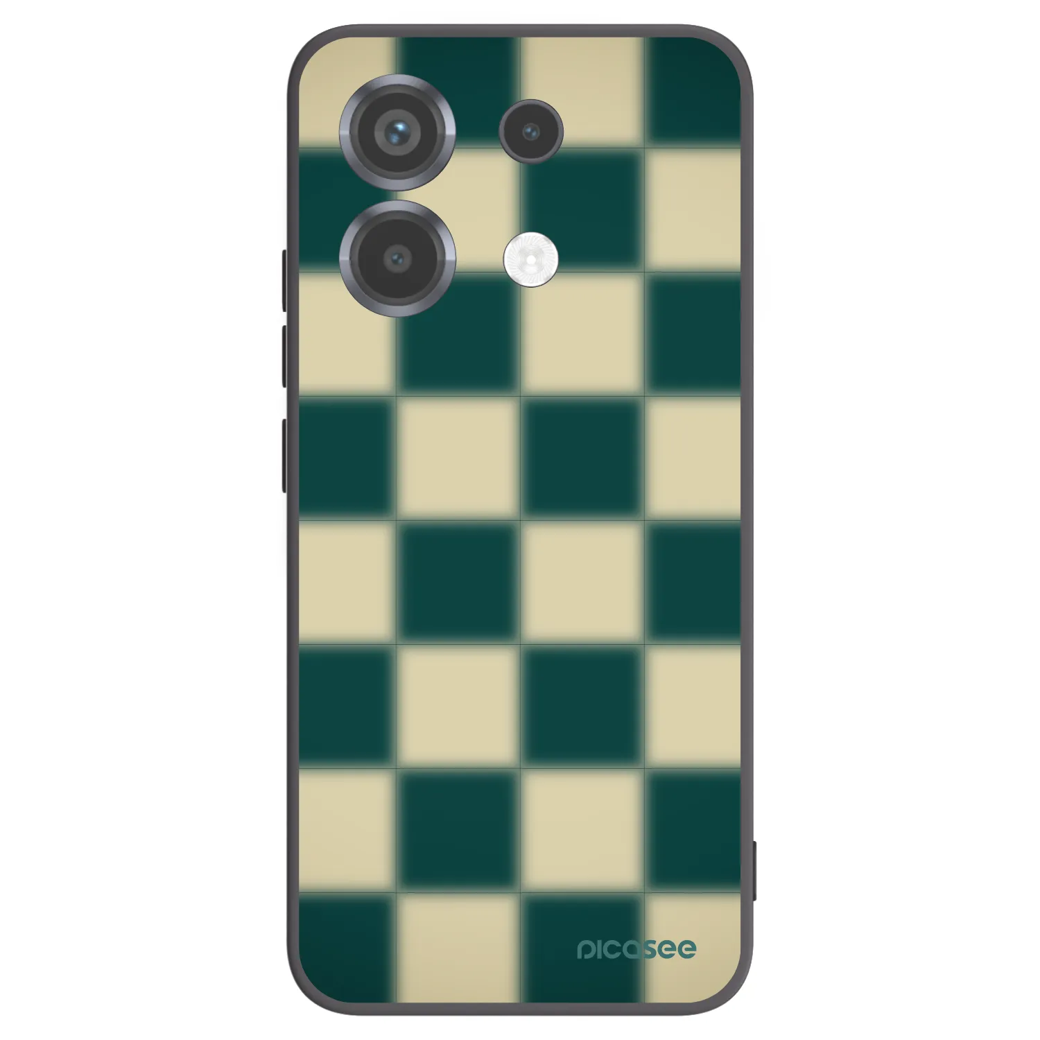 Picasee silikonski črni ovitek za Xiaomi Poco X6 - Shadow Chess