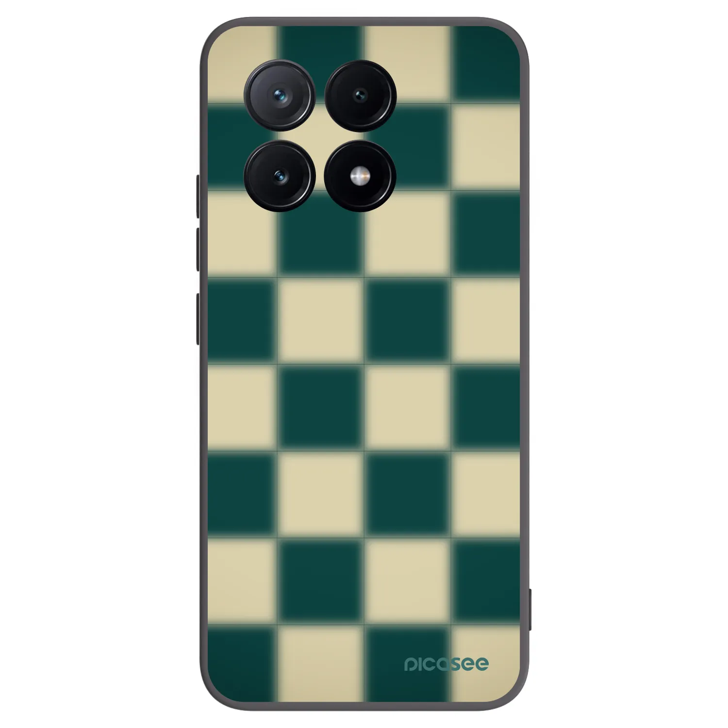 Picasee silikonski črni ovitek za Xiaomi Poco X6 Pro - Shadow Chess