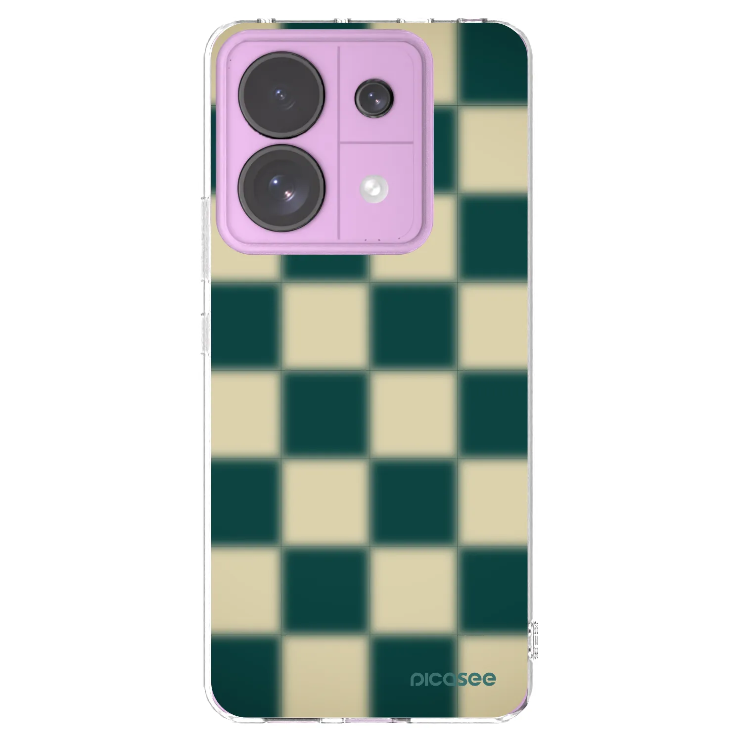 Picasee silikonski prozorni ovitek za Xiaomi Redmi Note 13 Pro 5G - Shadow Chess