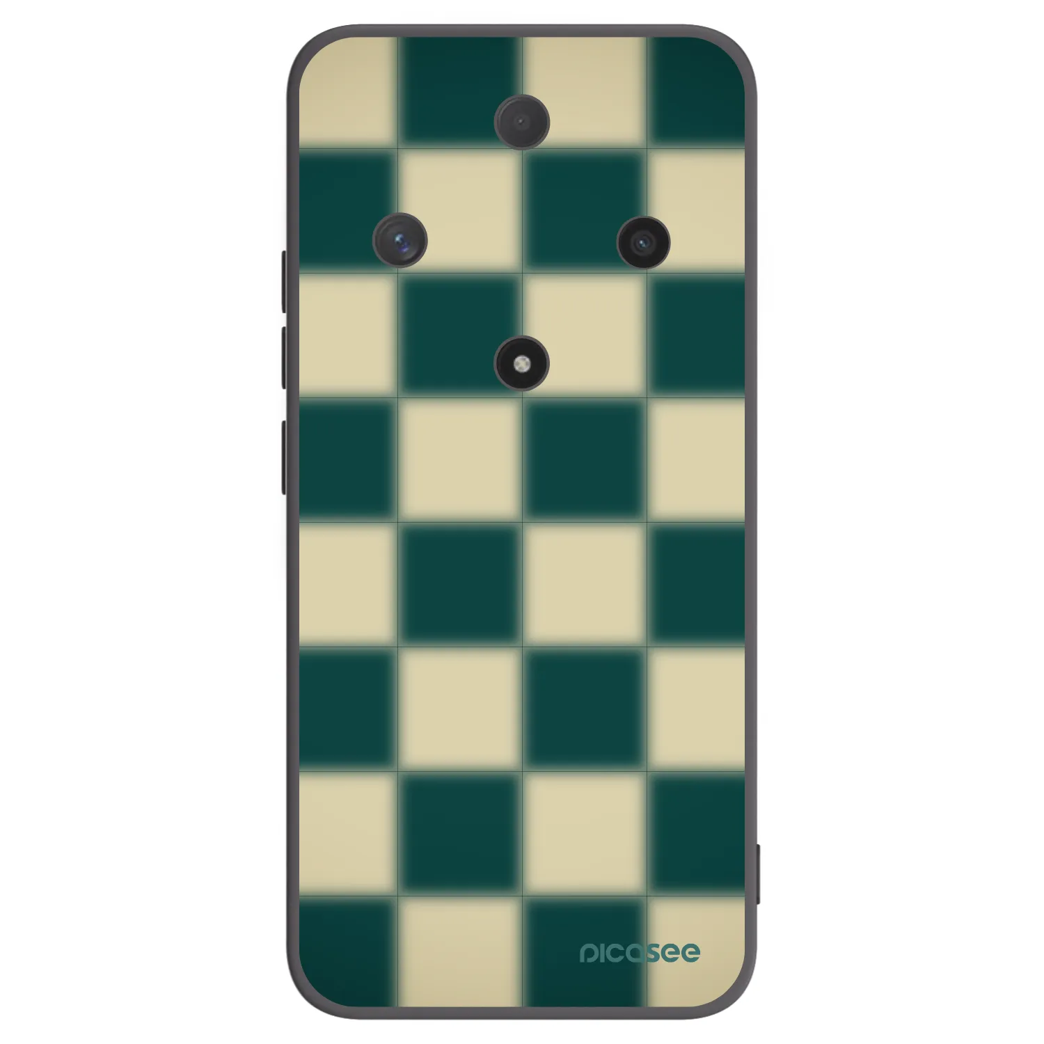 Picasee silikonski črni ovitek za Honor Magic6 Lite 5G - Shadow Chess