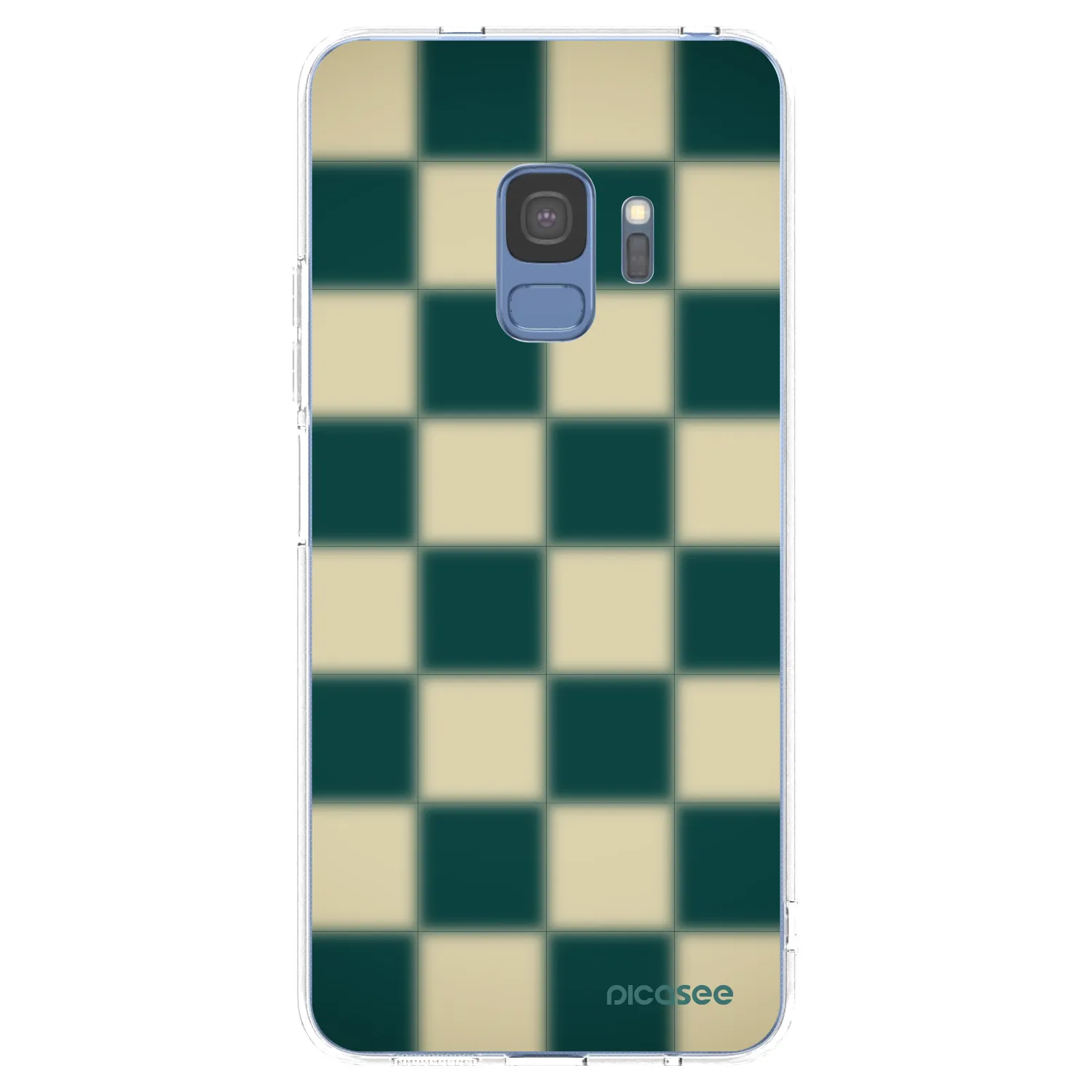Picasee silikonski prozorni ovitek za Samsung Galaxy S9 G960F - Shadow Chess