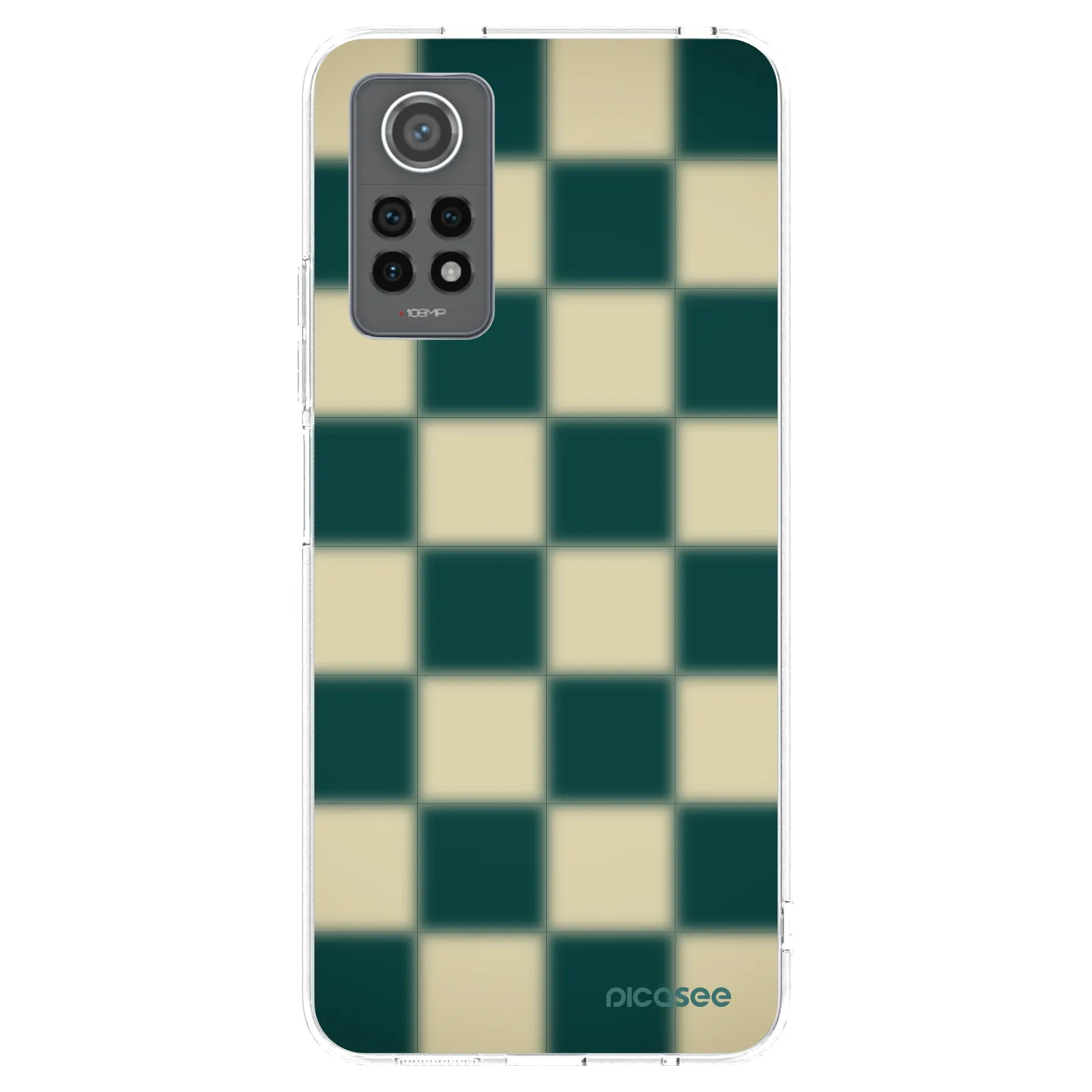 Picasee silikonski prozorni ovitek za Xiaomi Redmi Note 12 Pro 4G - Shadow Chess