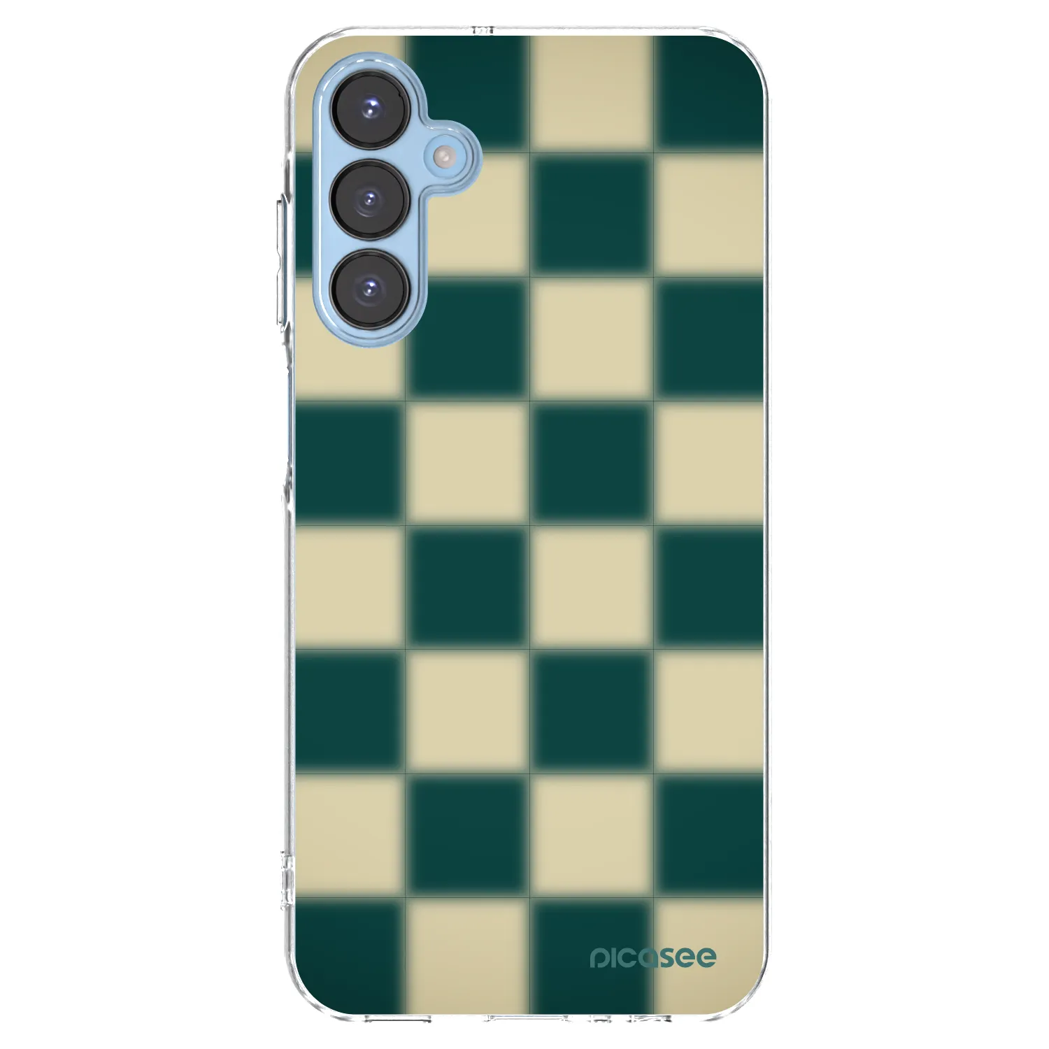 Picasee silikonski prozorni ovitek za Samsung Galaxy A15 A156B 5G - Shadow Chess