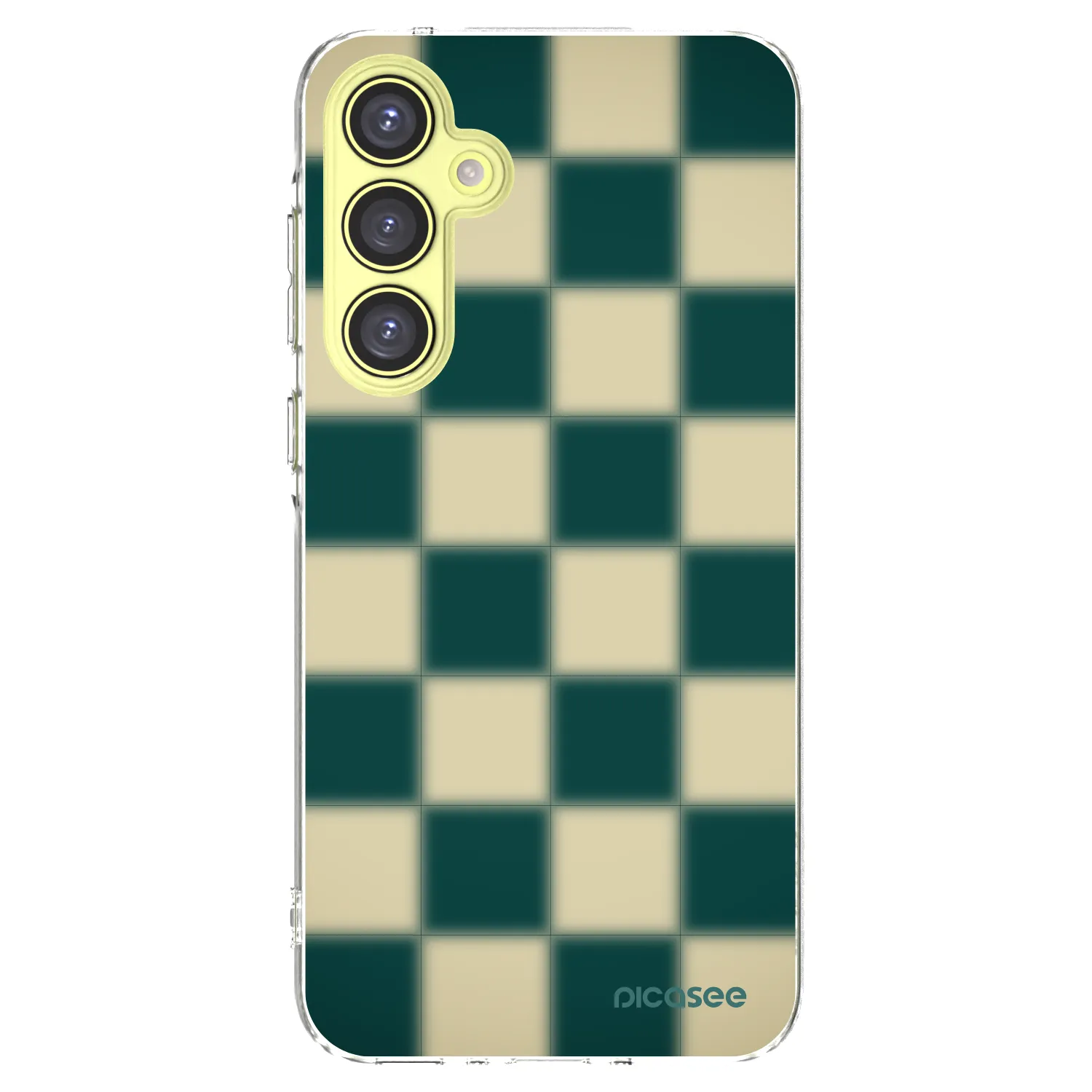Picasee silikonski prozorni ovitek za Samsung Galaxy A35 5G A356B - Shadow Chess