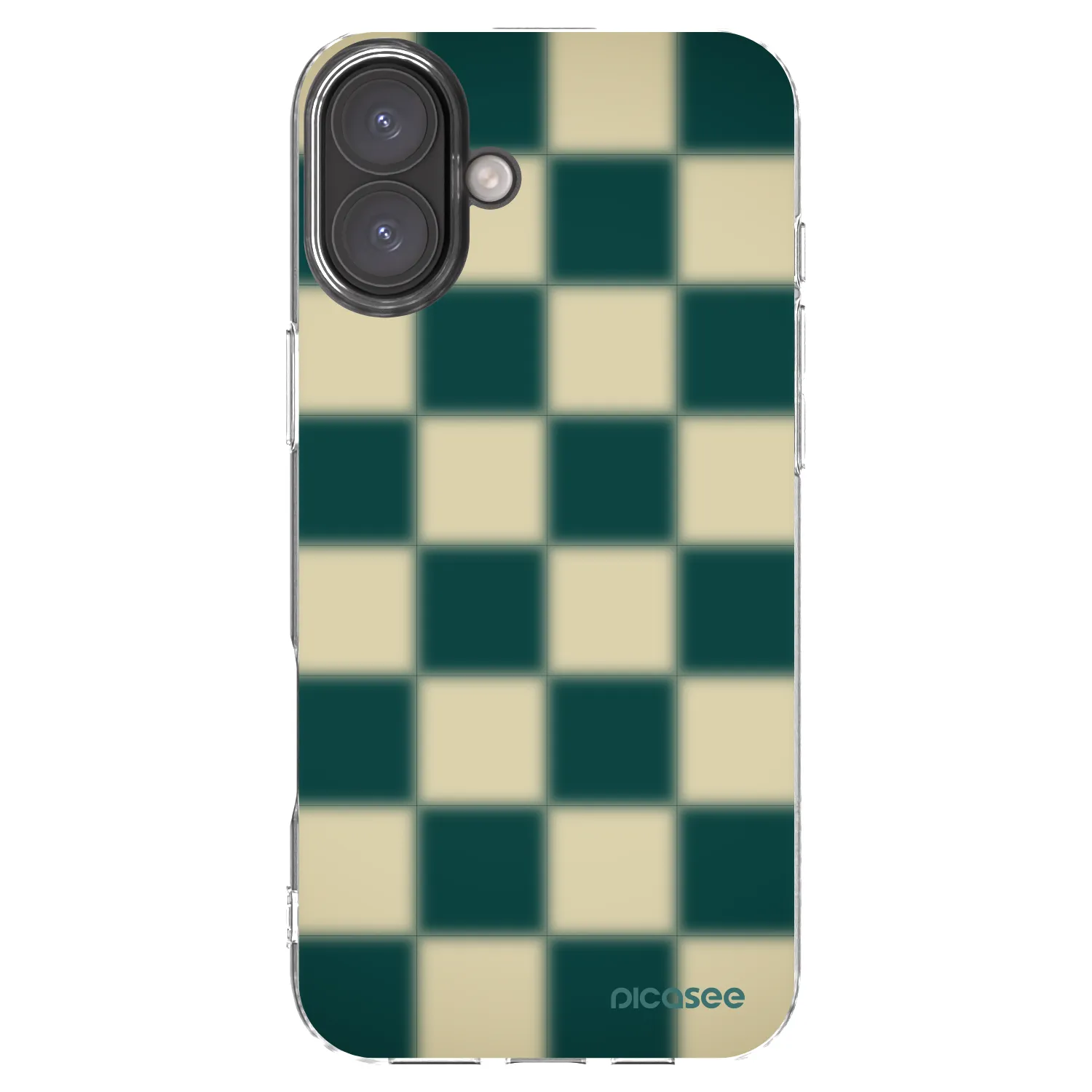 Picasee silikonski prozorni ovitek za Apple iPhone 16 Plus - Shadow Chess