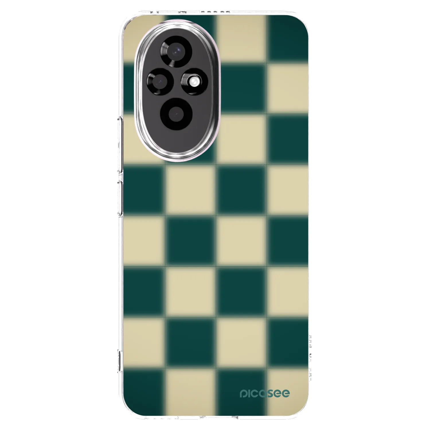 Picasee silikonski prozorni ovitek za Honor 200 5G - Shadow Chess