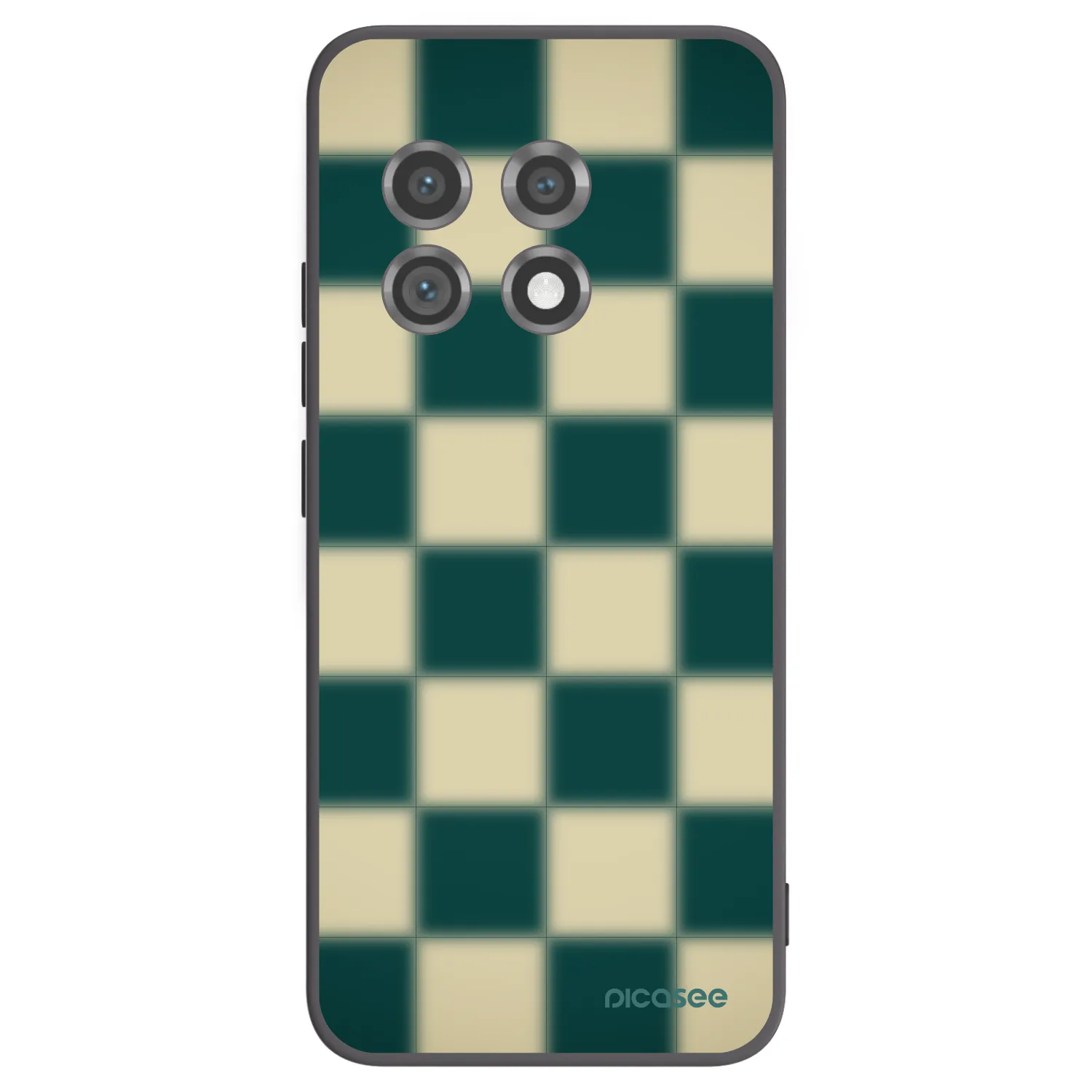 Picasee silikonski črni ovitek za OnePlus 11 5G - Shadow Chess