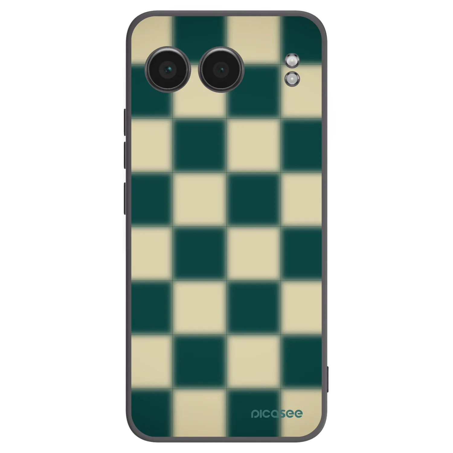 Picasee silikonski črni ovitek za OnePlus Nord 4 - Shadow Chess