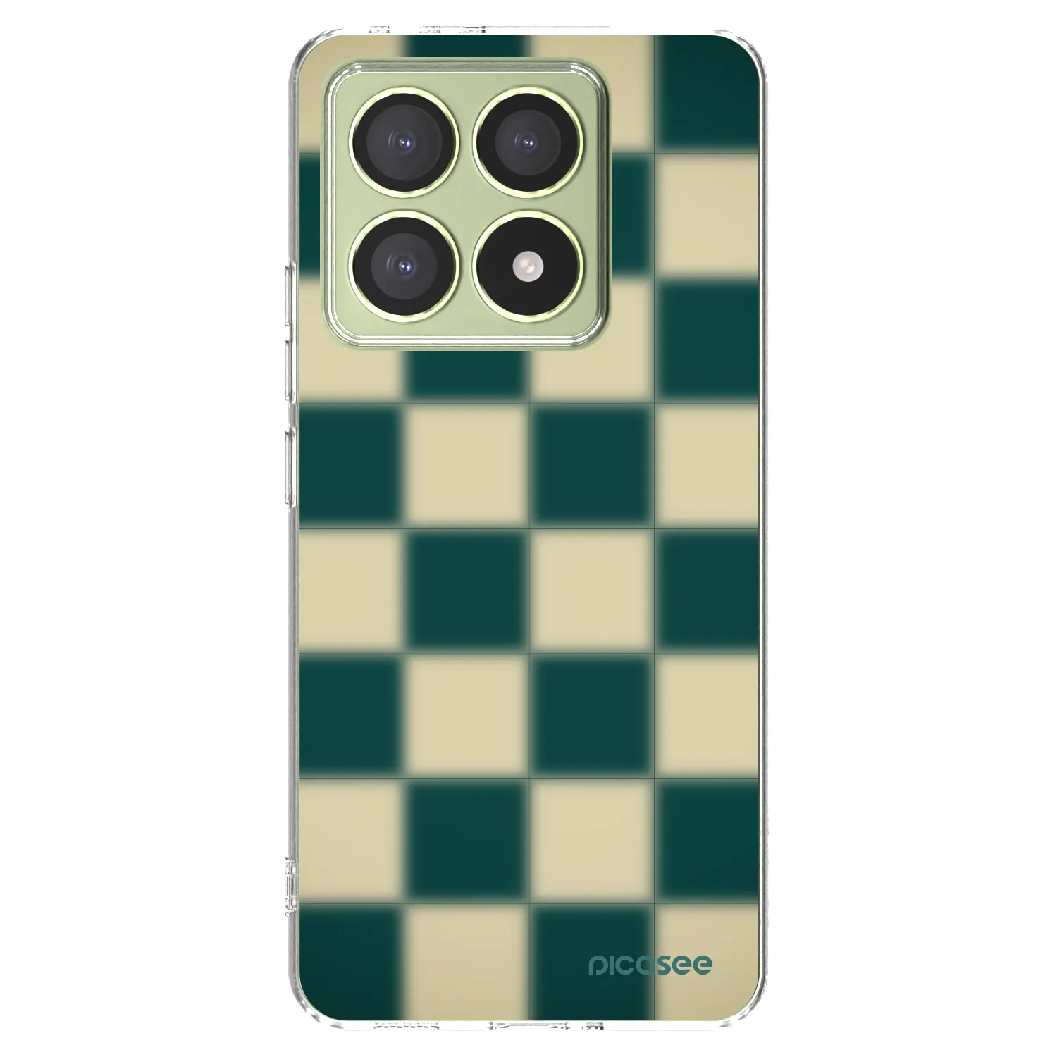 Picasee silikonski prozorni ovitek za Xiaomi 14T - Shadow Chess