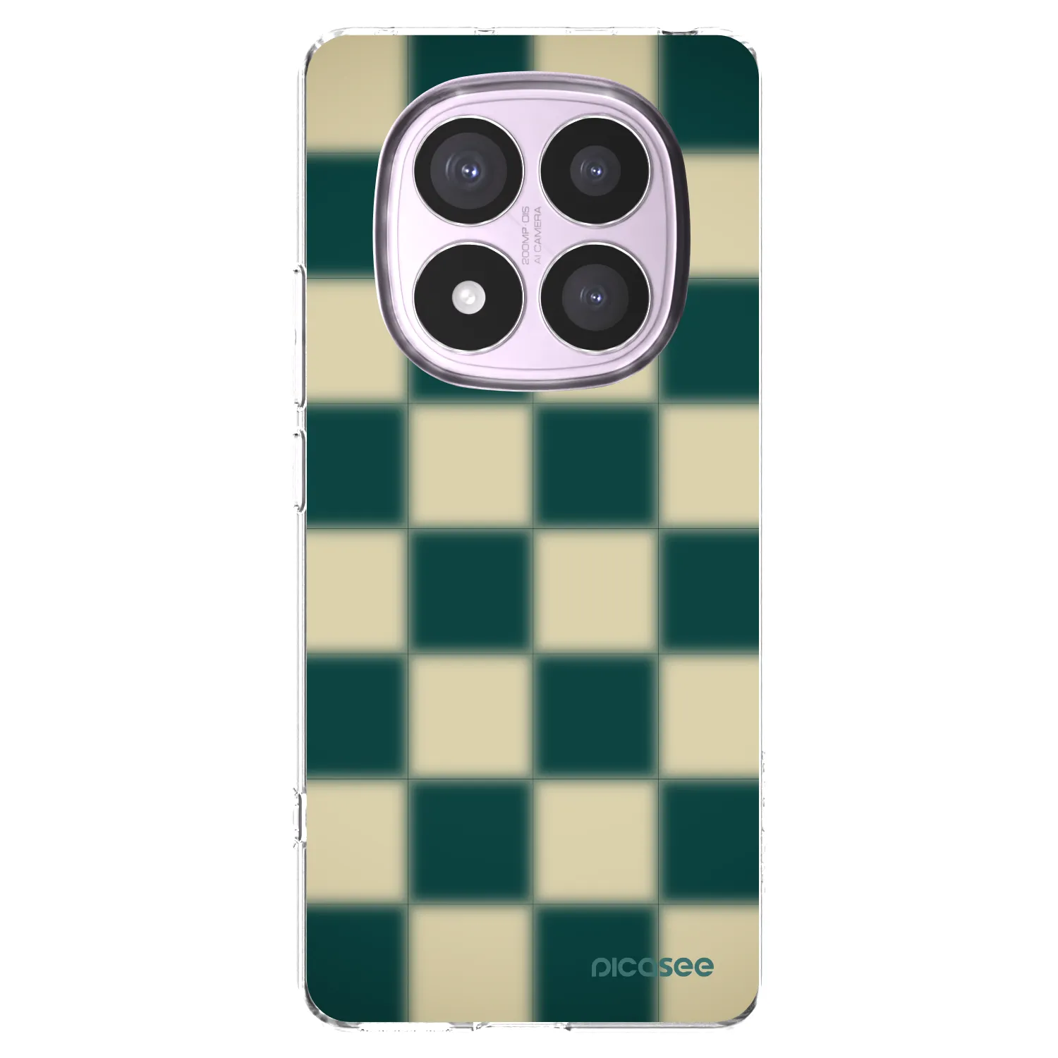 Picasee silikonski prozorni ovitek za Xiaomi Redmi Note 14 Pro 5G - Shadow Chess