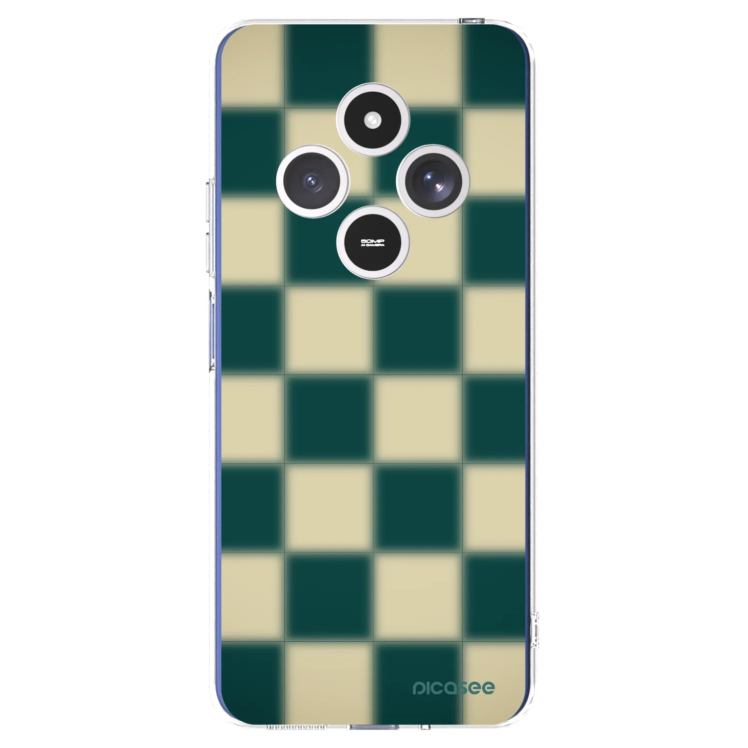 Picasee silikonski prozorni ovitek za Xiaomi Redmi 14C - Shadow Chess