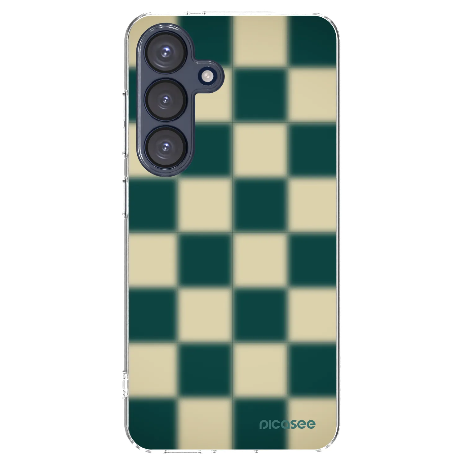 Picasee silikonski prozorni ovitek za Samsung Galaxy S25 5G - Shadow Chess