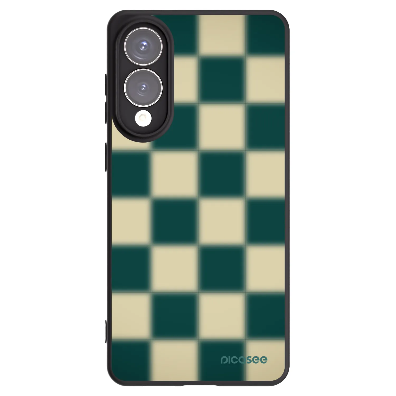 Picasee silikonski črni ovitek za Samsung Galaxy S25 Edge 5G - Shadow Chess