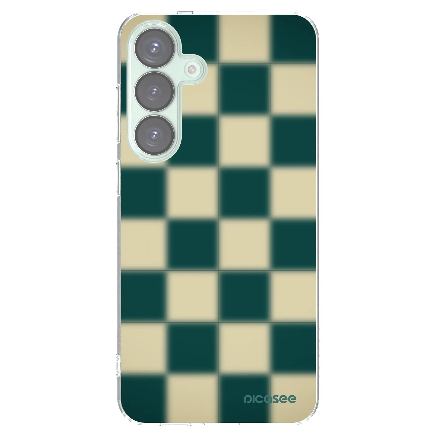 Picasee silikonski prozorni ovitek za Samsung Galaxy S25+ 5G - Shadow Chess