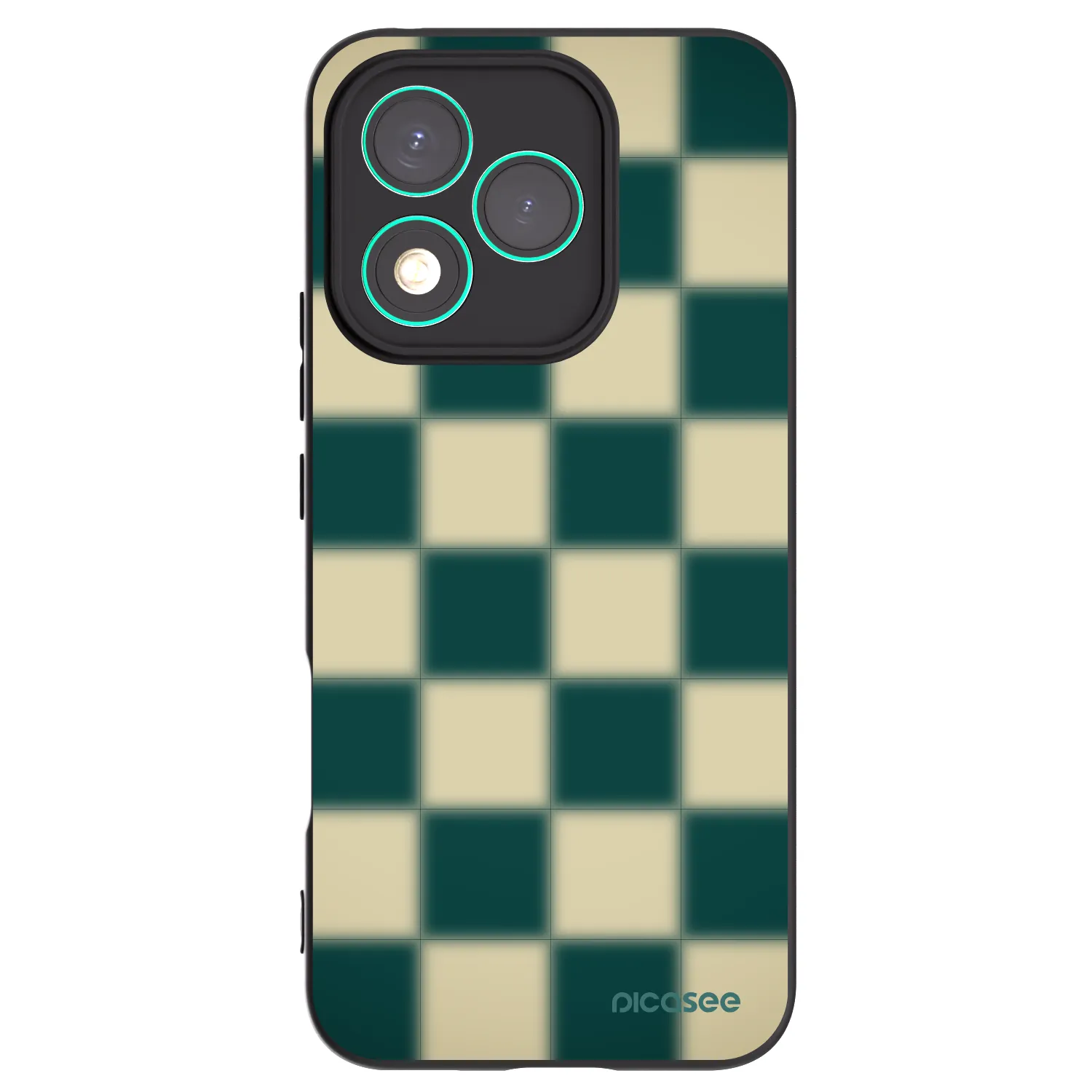 Picasee silikonski črni ovitek za Honor 400 Lite 5G - Shadow Chess