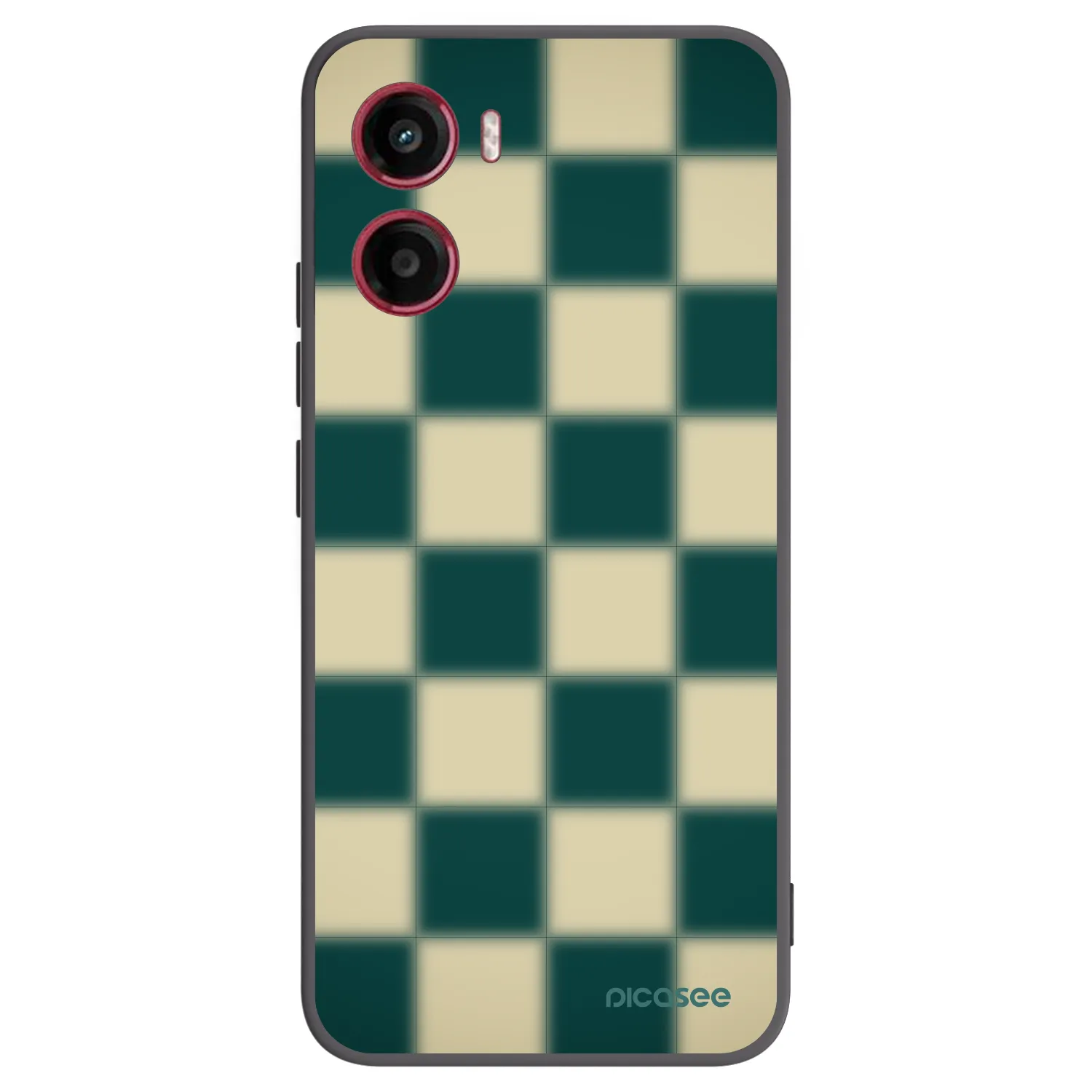 Picasee silikonski črni ovitek za Motorola Moto G05 - Shadow Chess