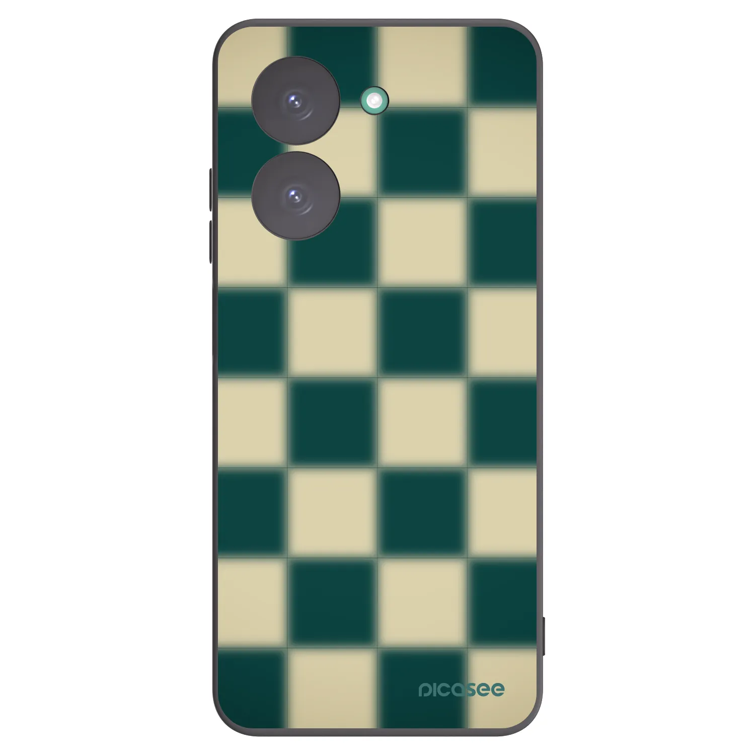 Picasee silikonski črni ovitek za Xiaomi Redmi A5 - Shadow Chess