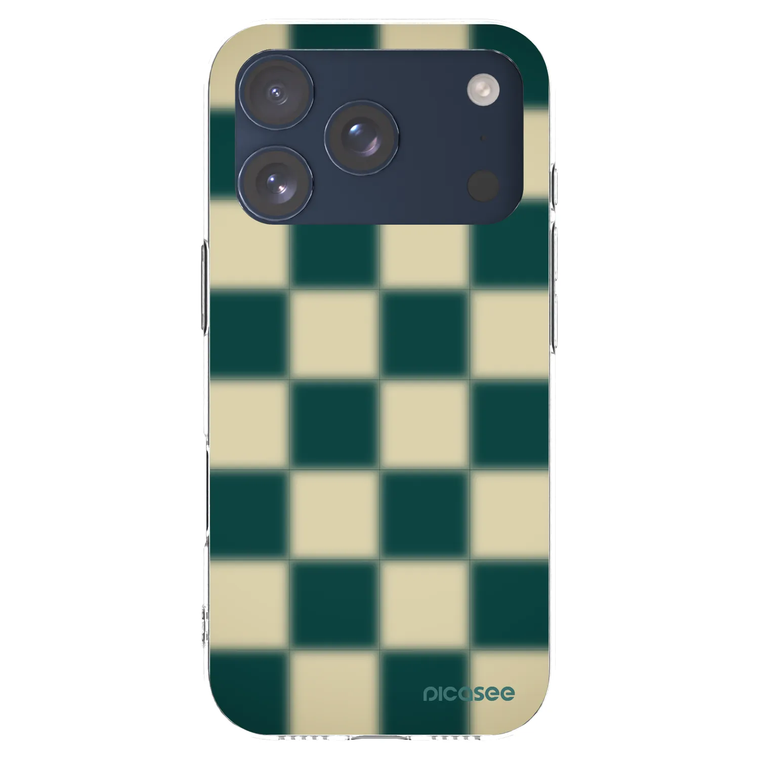 Picasee silikonski prozorni ovitek za Apple iPhone 17 Pro - Shadow Chess