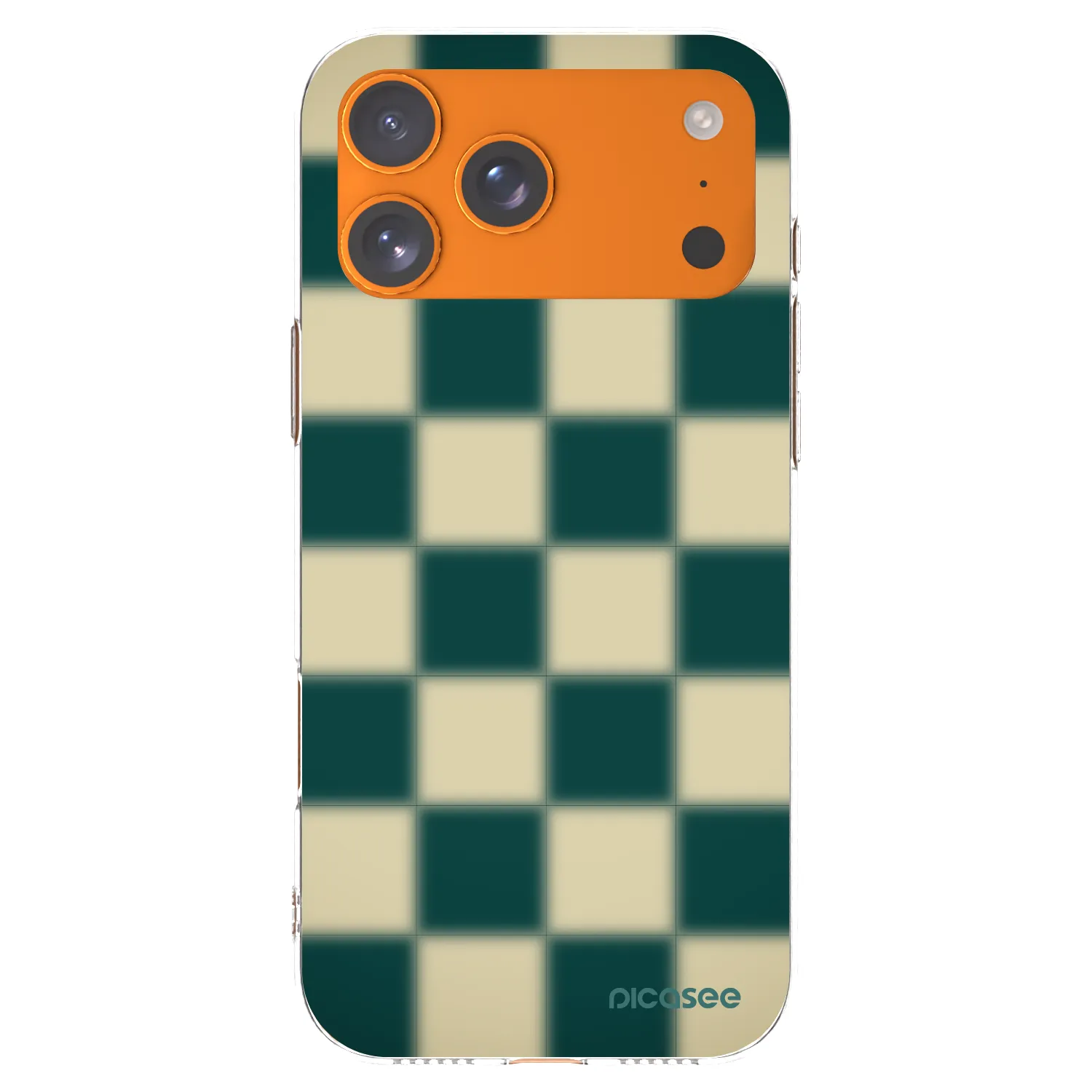 Picasee silikonski prozorni ovitek za Apple iPhone 17 Pro Max - Shadow Chess