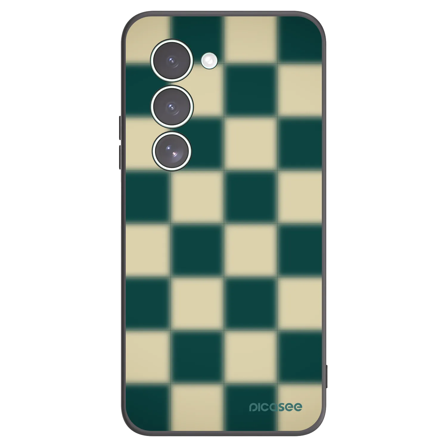 Picasee silikonski črni ovitek za Xiaomi Redmi 15 5G - Shadow Chess