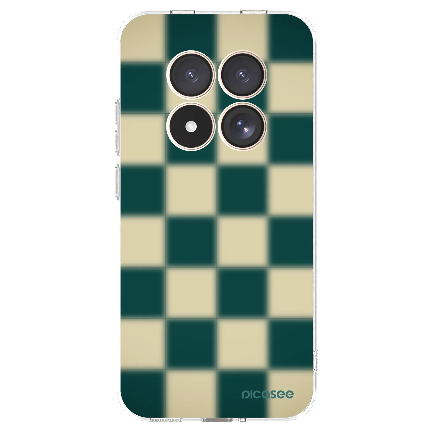 Picasee silikonski prozorni ovitek za Xiaomi Redmi Note 15 Pro 4G - Shadow Chess