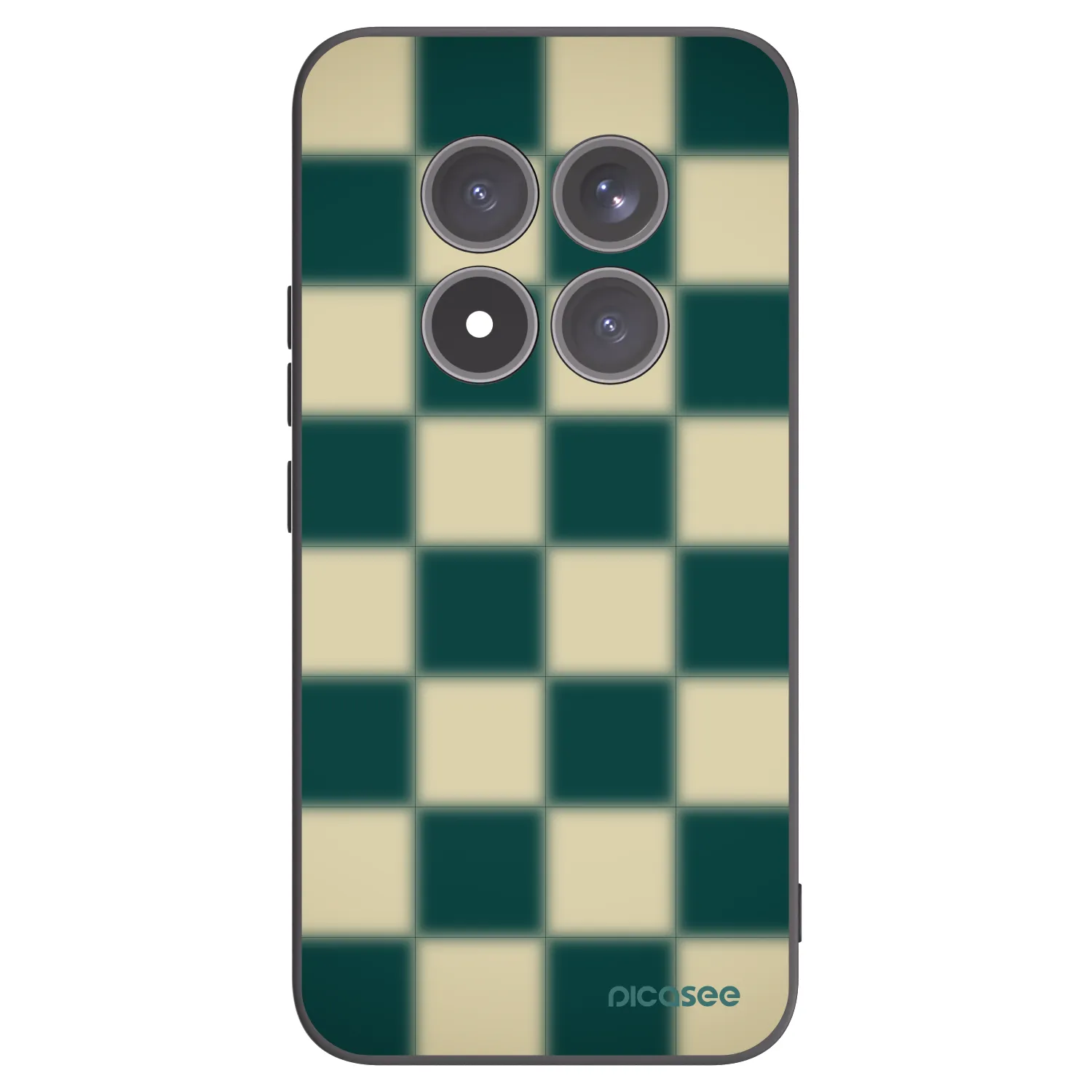Picasee silikonski črni ovitek za Xiaomi Redmi Note 15 Pro+ - Shadow Chess