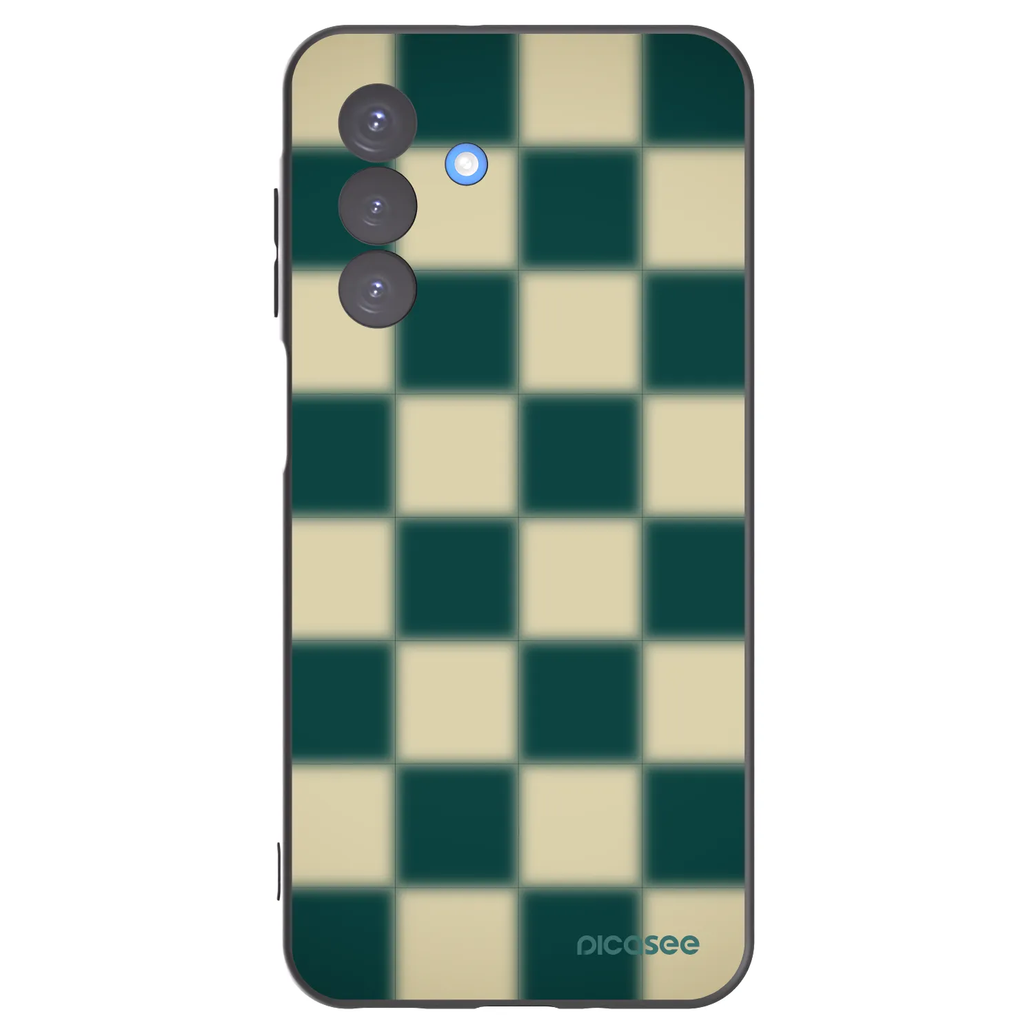 Picasee silikonski črni ovitek za Samsung Galaxy A17 5G - Shadow Chess