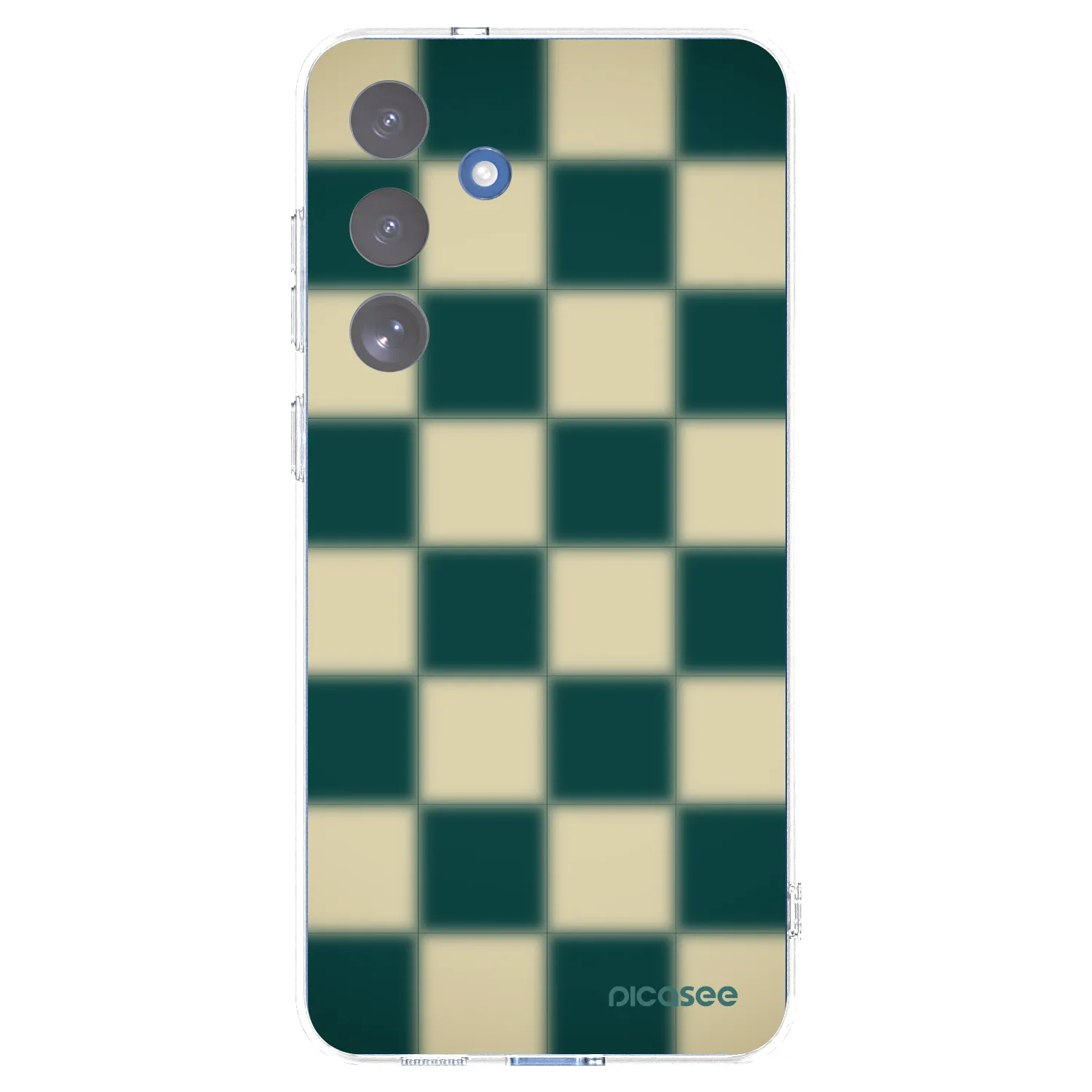Picasee silikonski prozorni ovitek za Samsung Galaxy S25 FE 5G - Shadow Chess