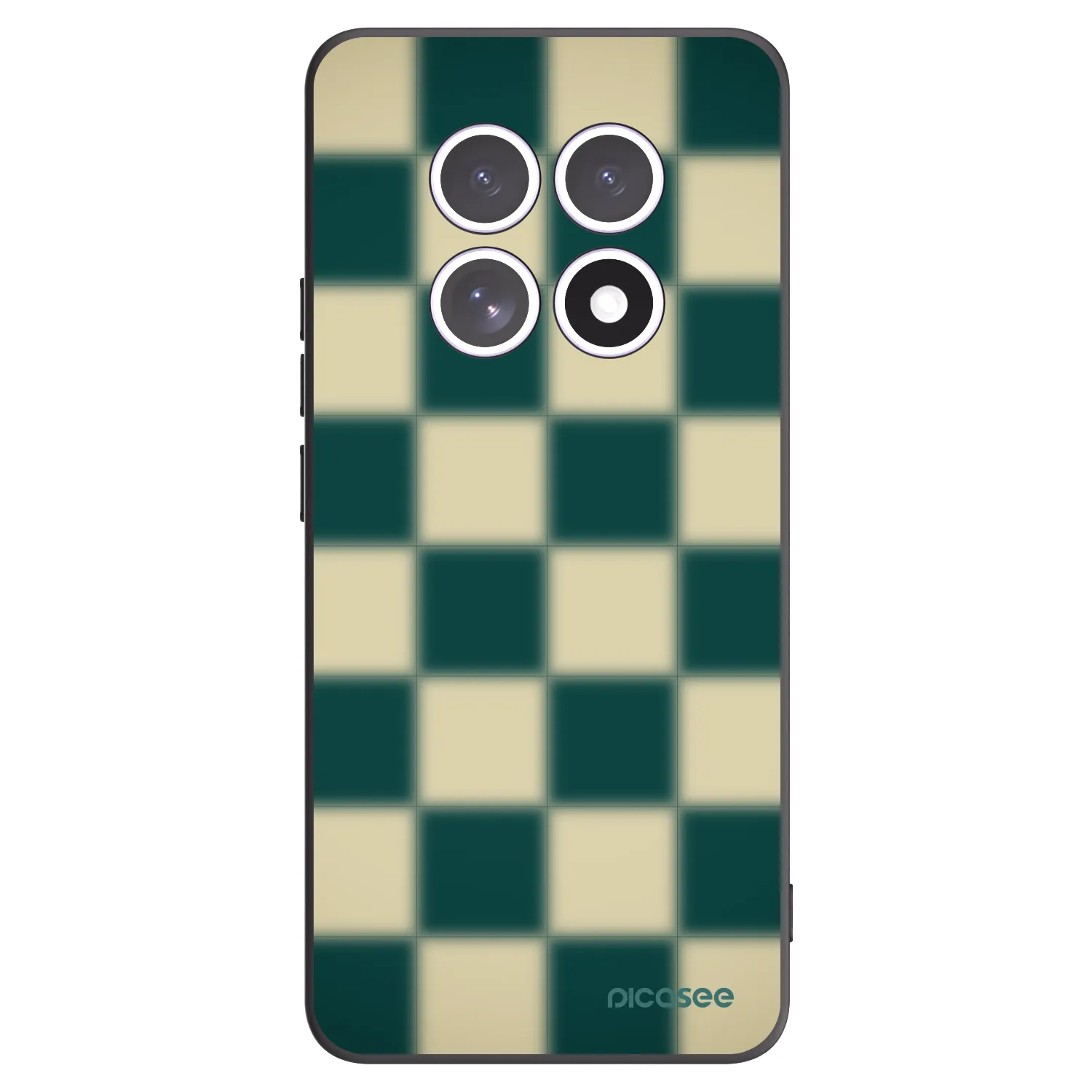 Picasee silikonski črni ovitek za Xiaomi Redmi Note 15 - Shadow Chess