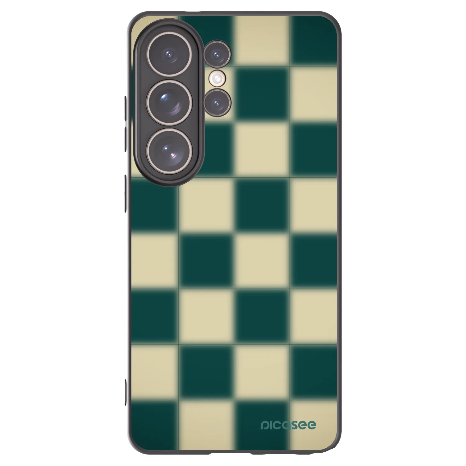 Picasee silikonski črni ovitek za Samsung Galaxy S26 Ultra - Shadow Chess