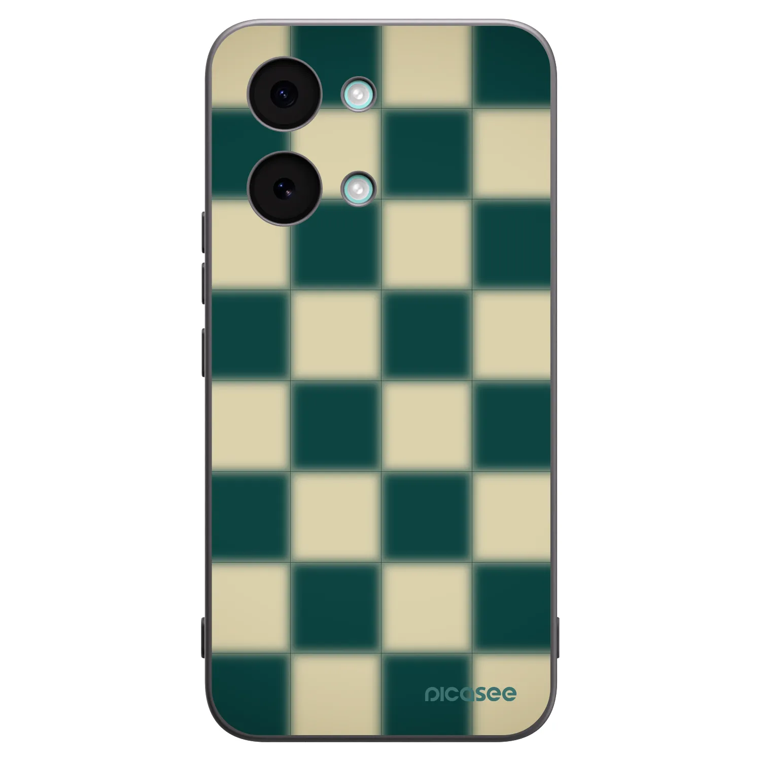 Picasee silikonski črni ovitek za Xiaomi Poco X8 Pro Max - Shadow Chess