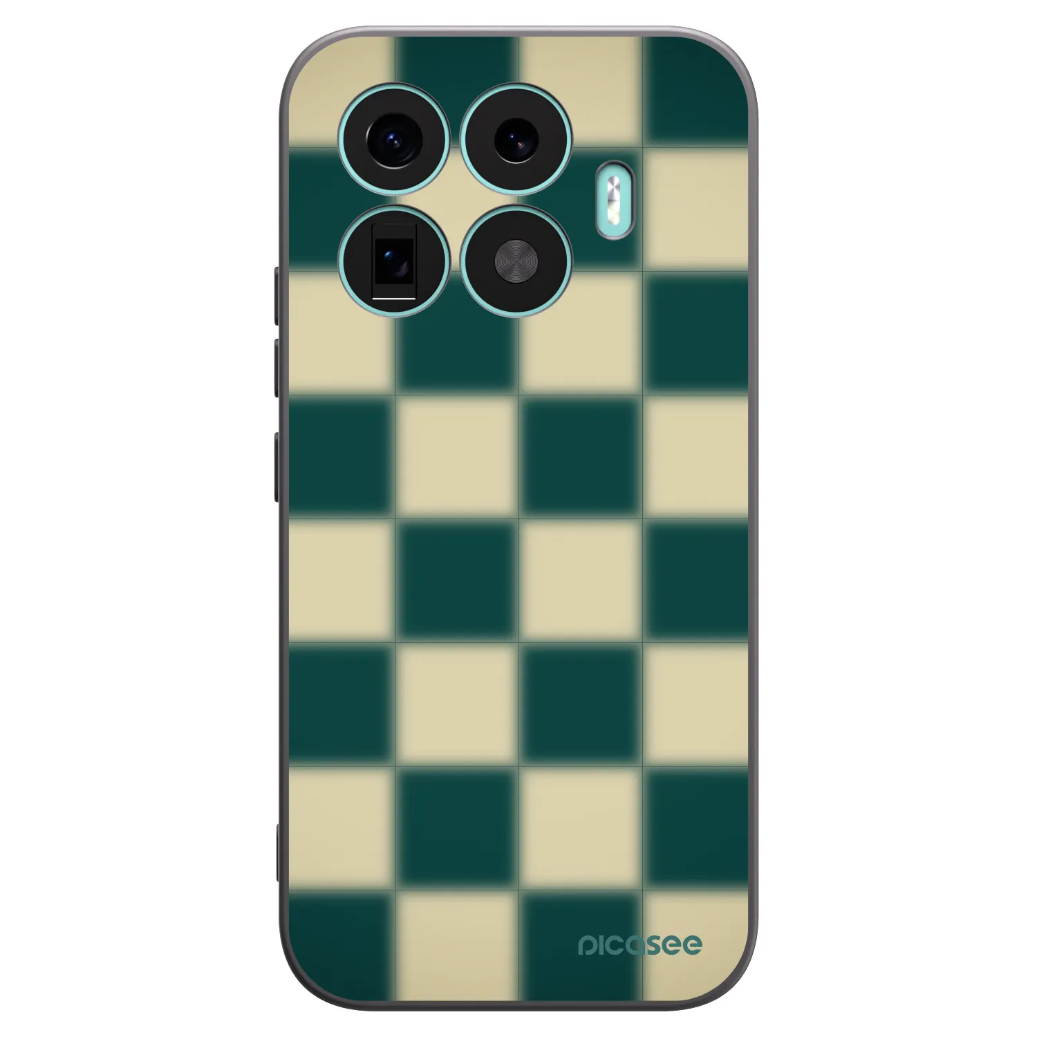 Picasee silikonski črni ovitek za Xiaomi 17T - Shadow Chess