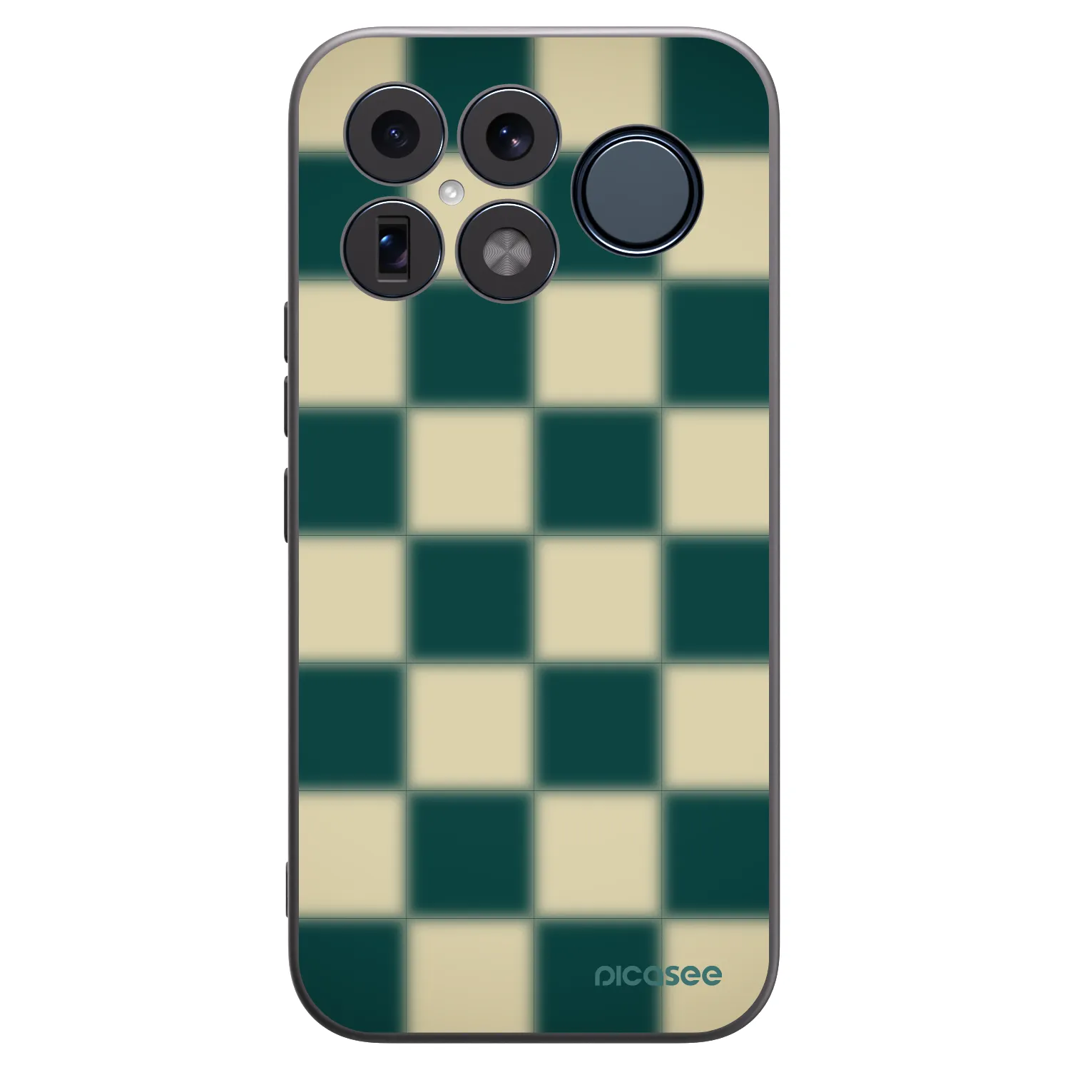Picasee silikonski črni ovitek za Xiaomi Poco F8 Ultra - Shadow Chess