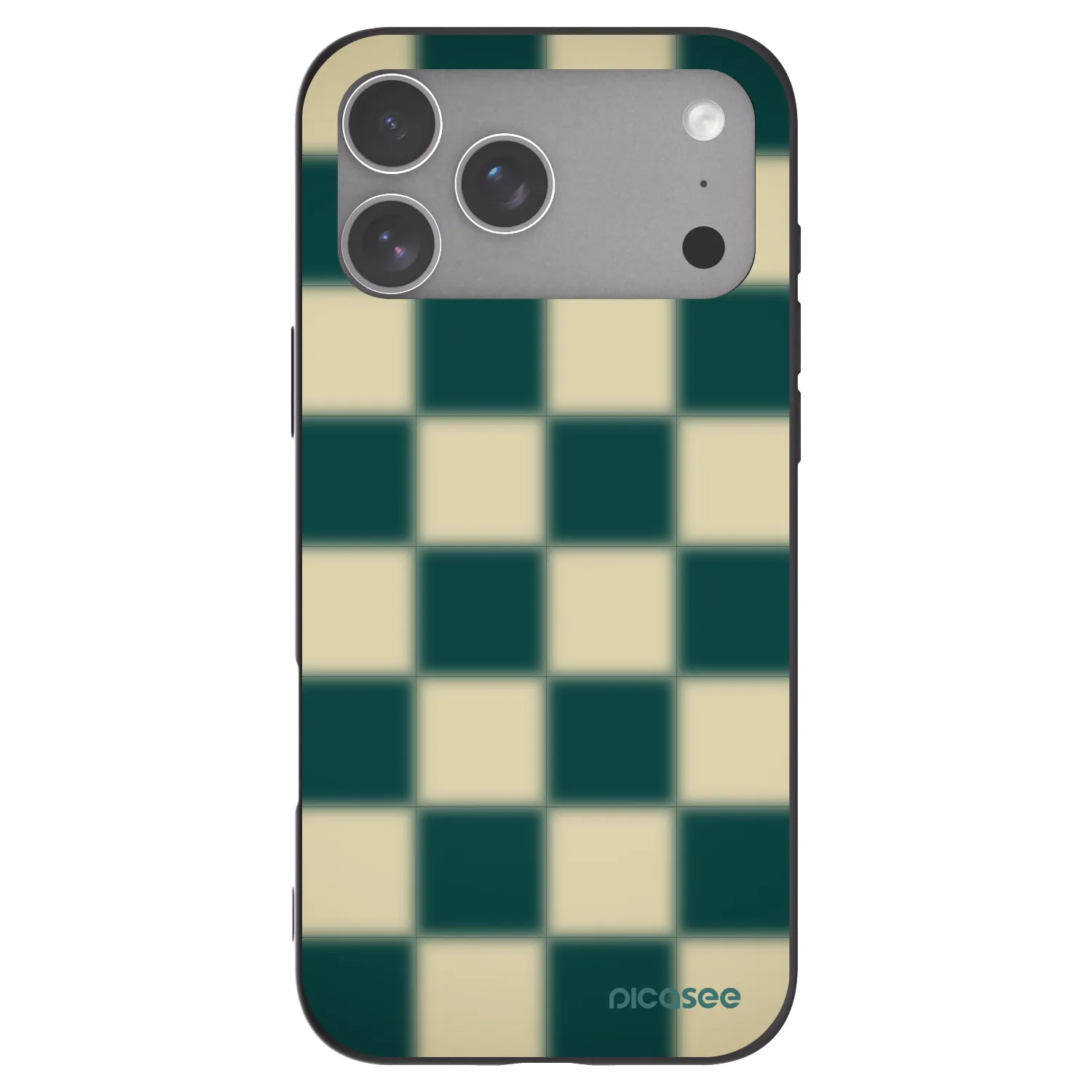 Picasee silikonski črni ovitek za Apple iPhone 18 Pro Max - Shadow Chess