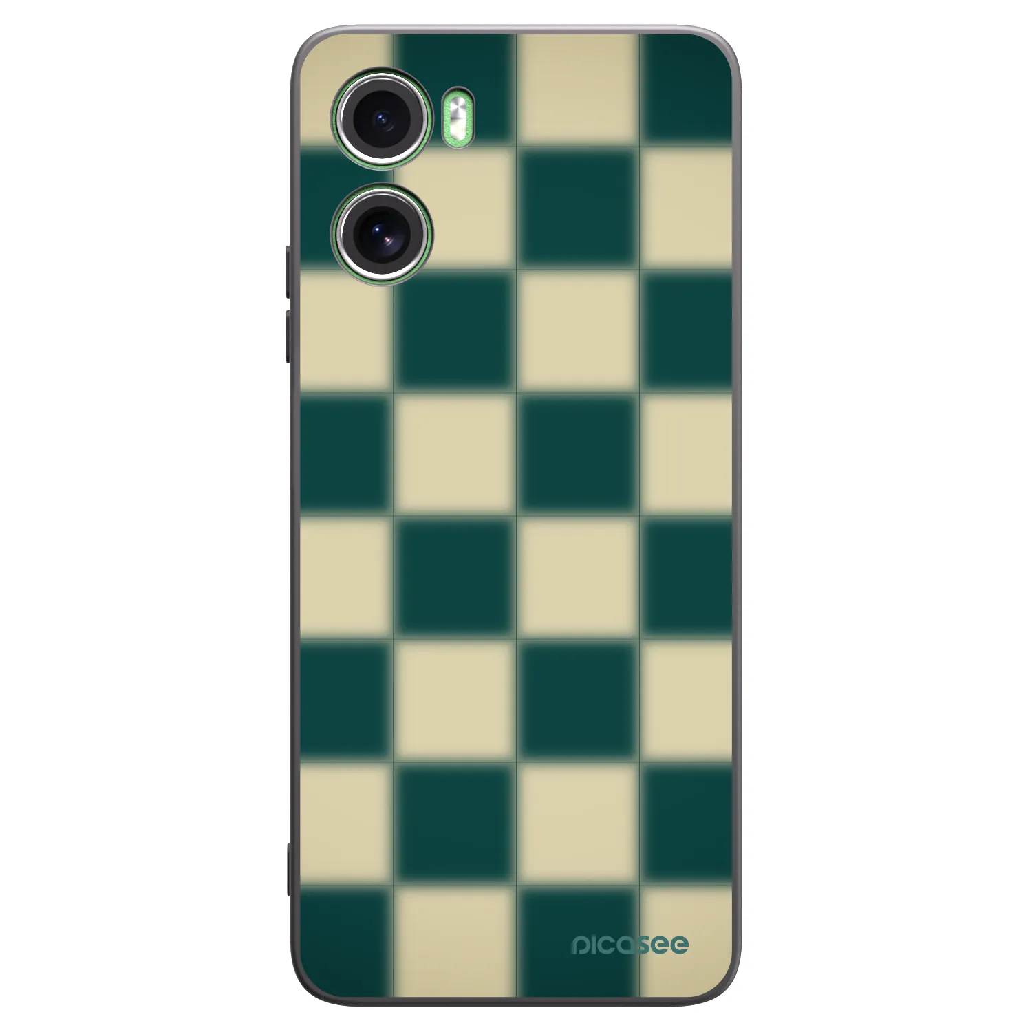 Picasee silikonski črni ovitek za Motorola Moto G06 - Shadow Chess