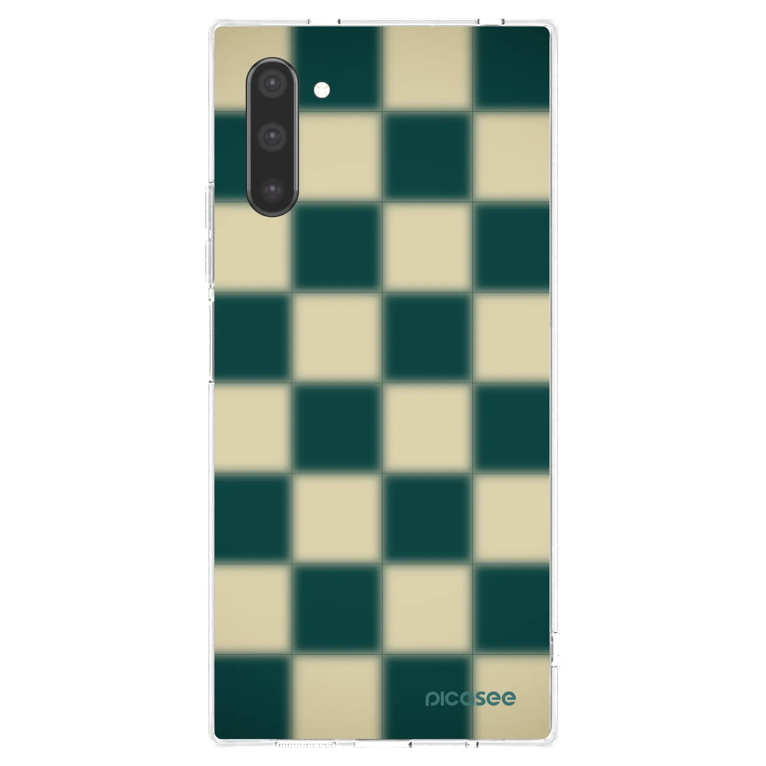 Picasee silikonski prozorni ovitek za Samsung Galaxy Note 10 N970F - Shadow Chess