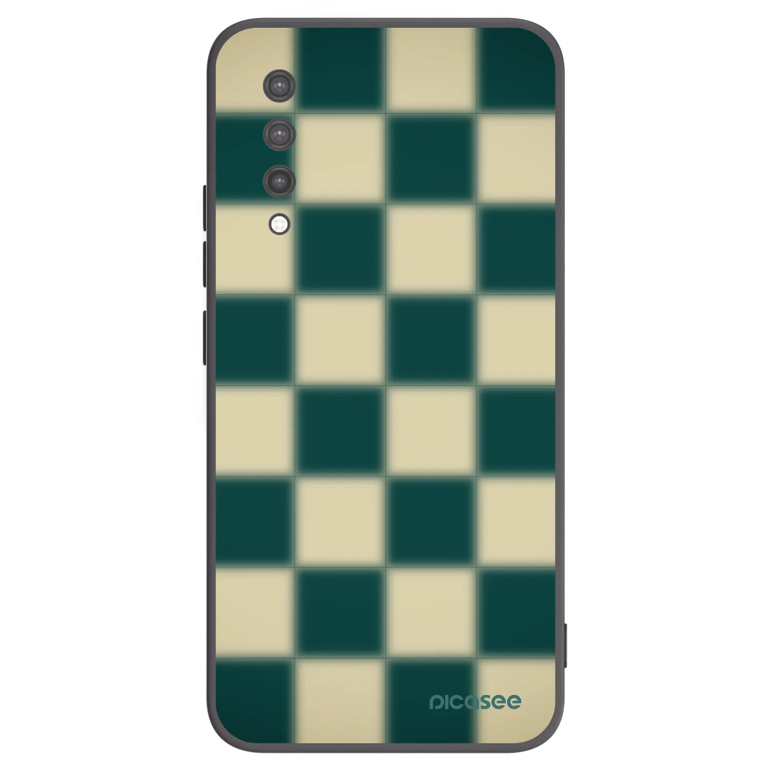 Picasee silikonski črni ovitek za Xiaomi Mi 9 Lite - Shadow Chess