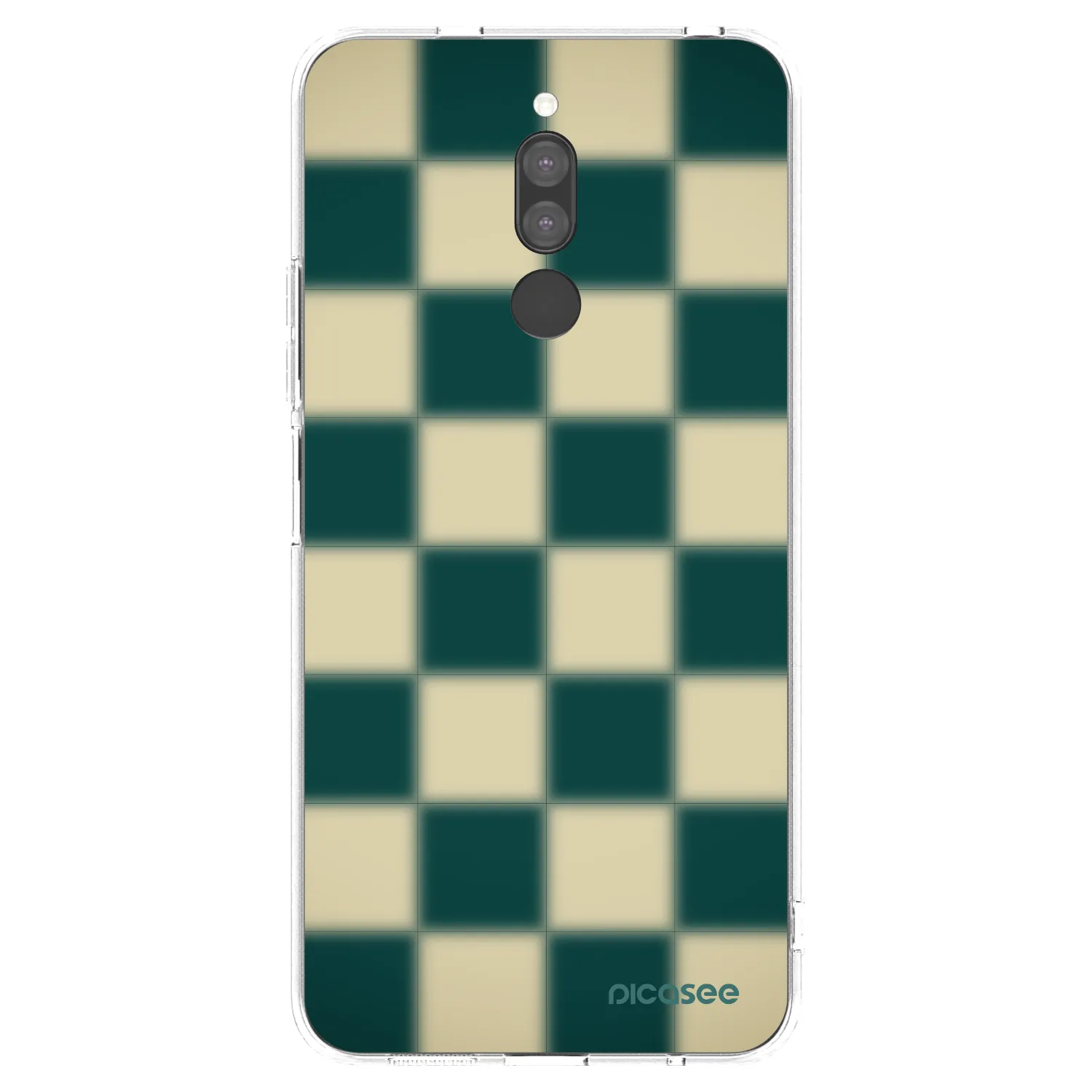 Picasee silikonski prozorni ovitek za Xiaomi Redmi 8 - Shadow Chess