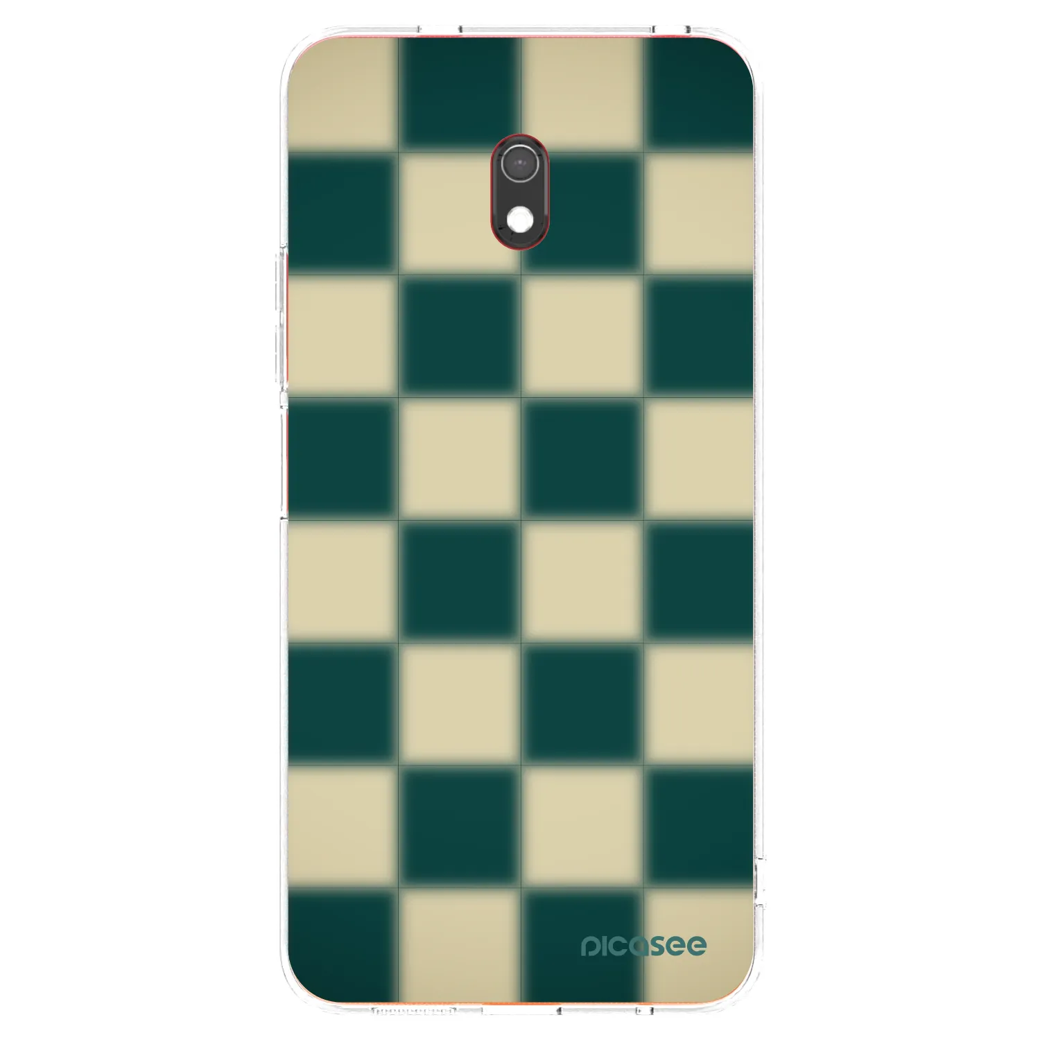 Picasee silikonski prozorni ovitek za Xiaomi Redmi 8A - Shadow Chess