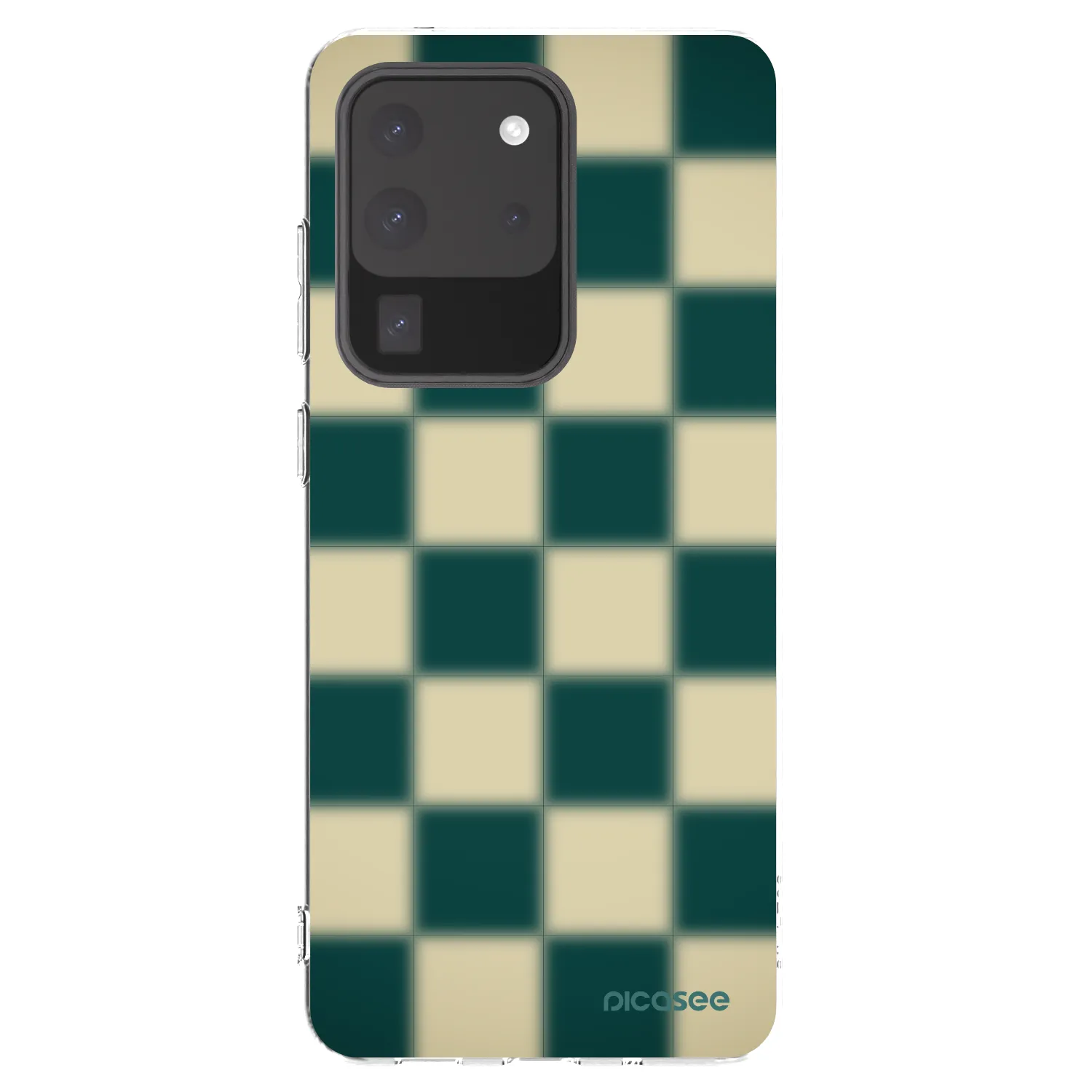 Picasee silikonski prozorni ovitek za Samsung Galaxy S20 Ultra 5G G988F - Shadow Chess